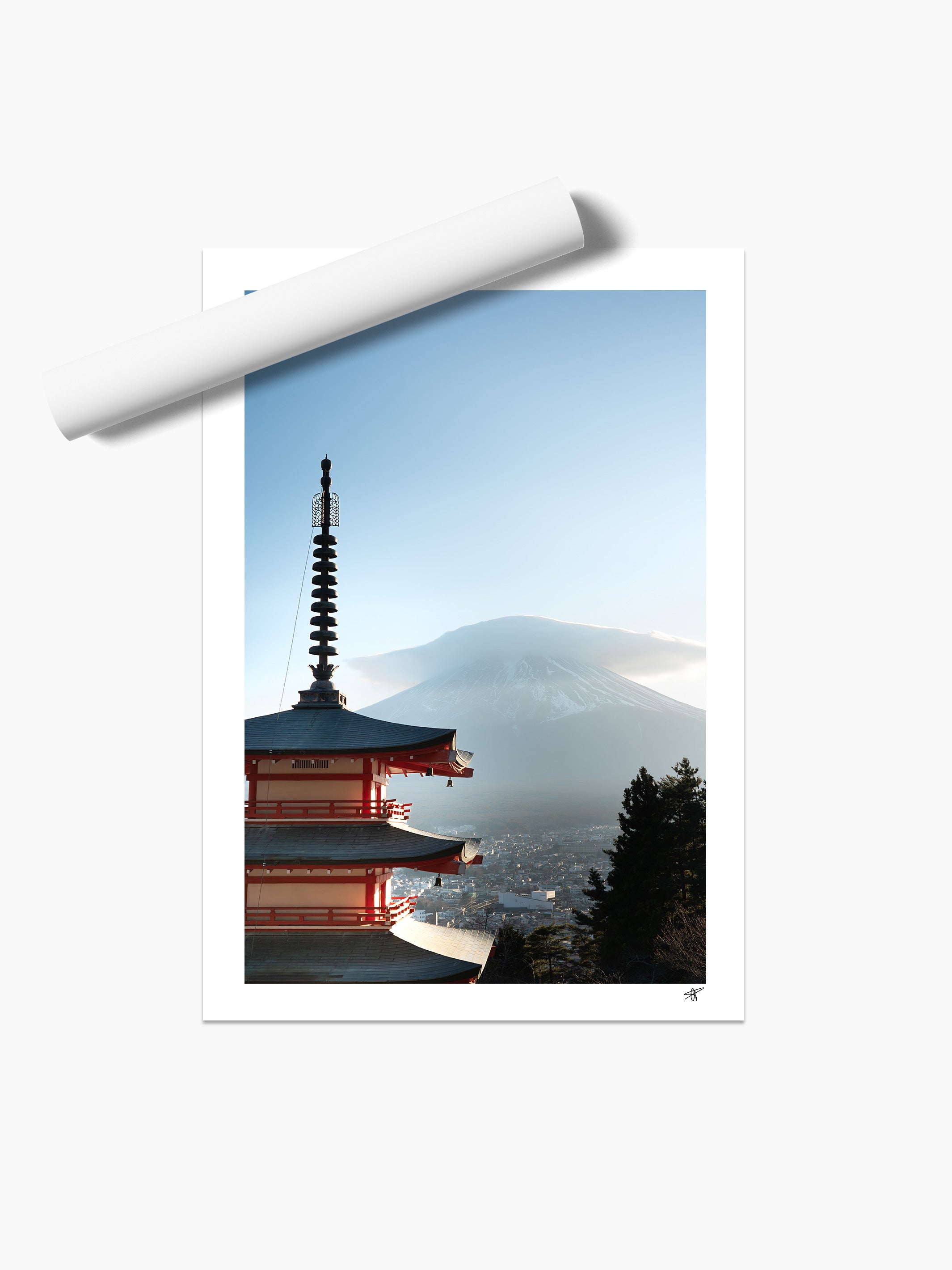 Unframed print