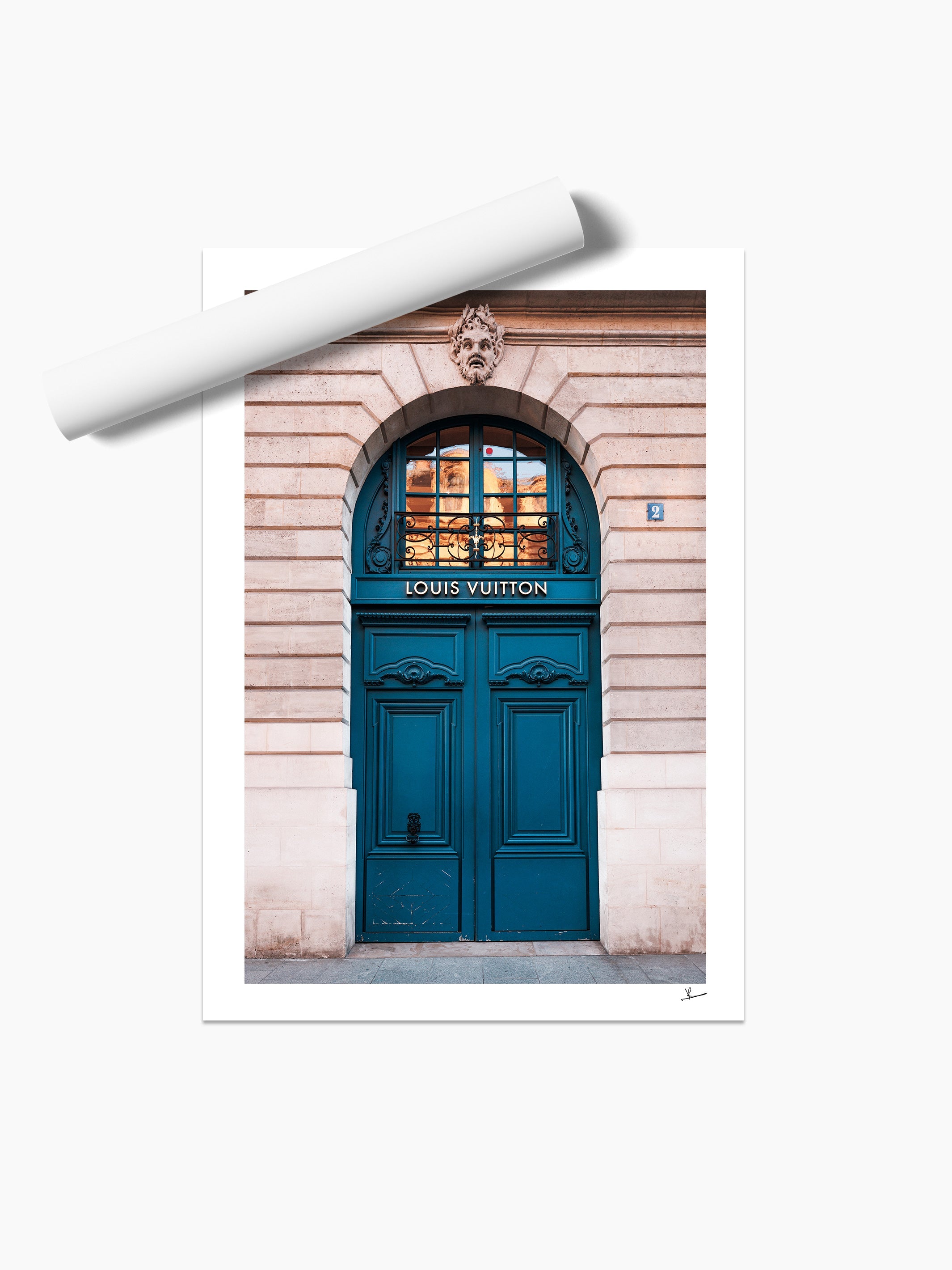 Unframed print