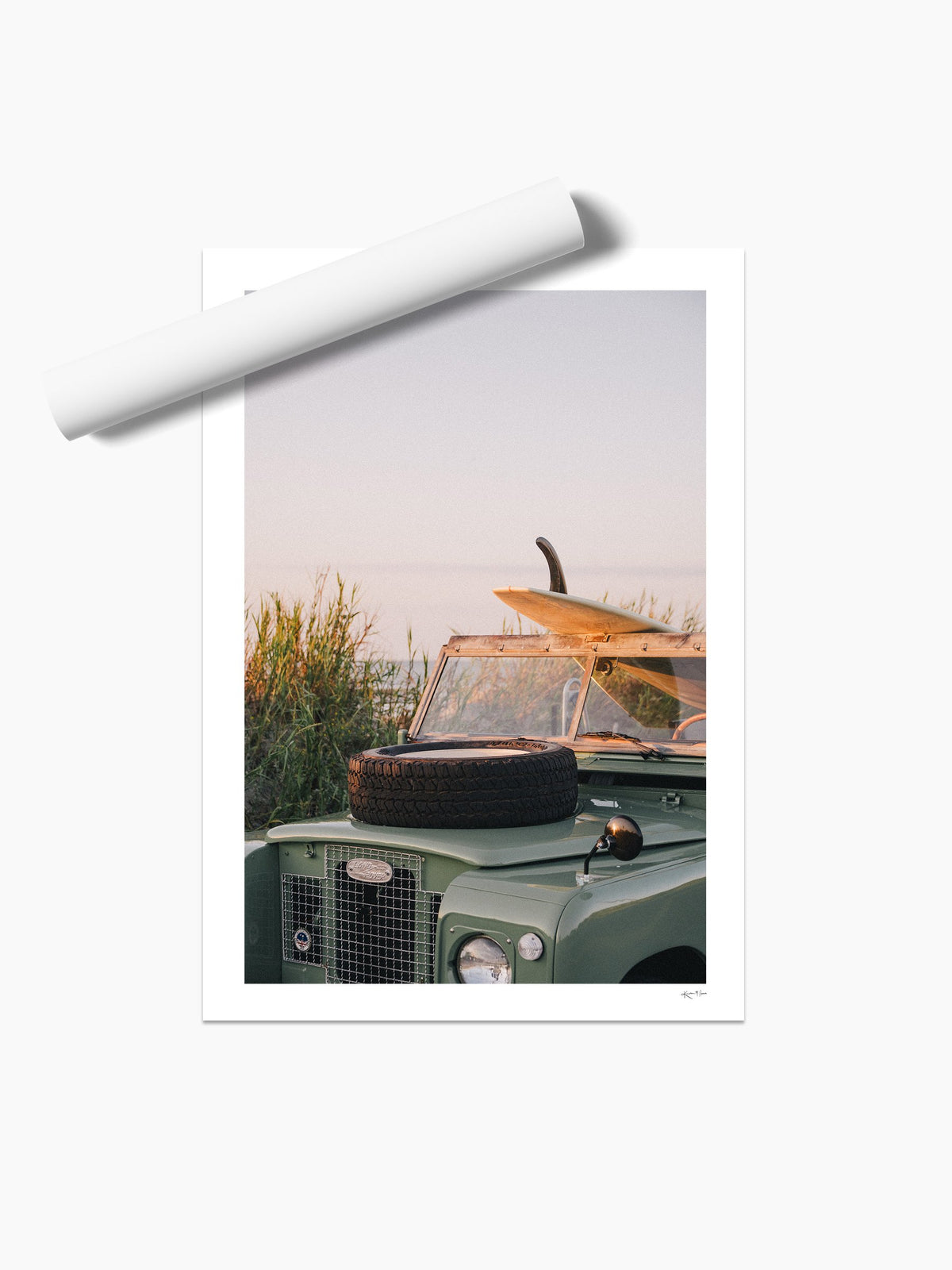 Unframed print
