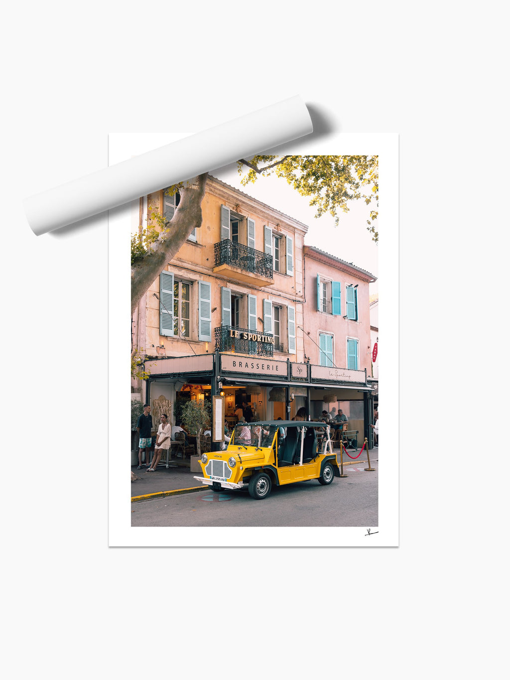 Unframed print