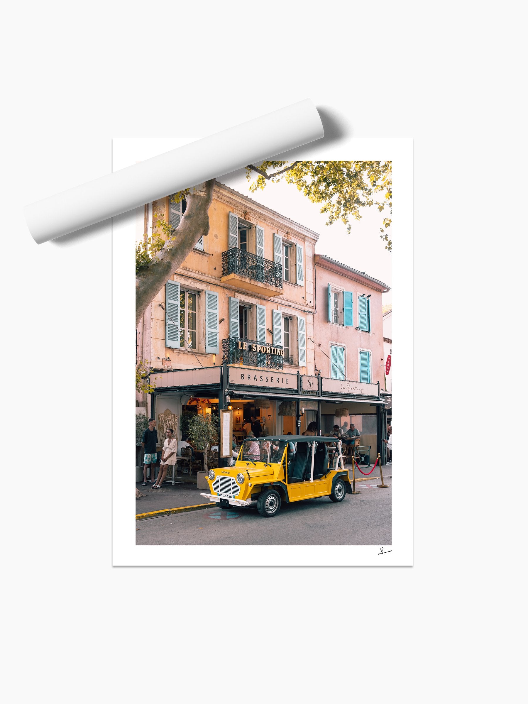 Unframed print