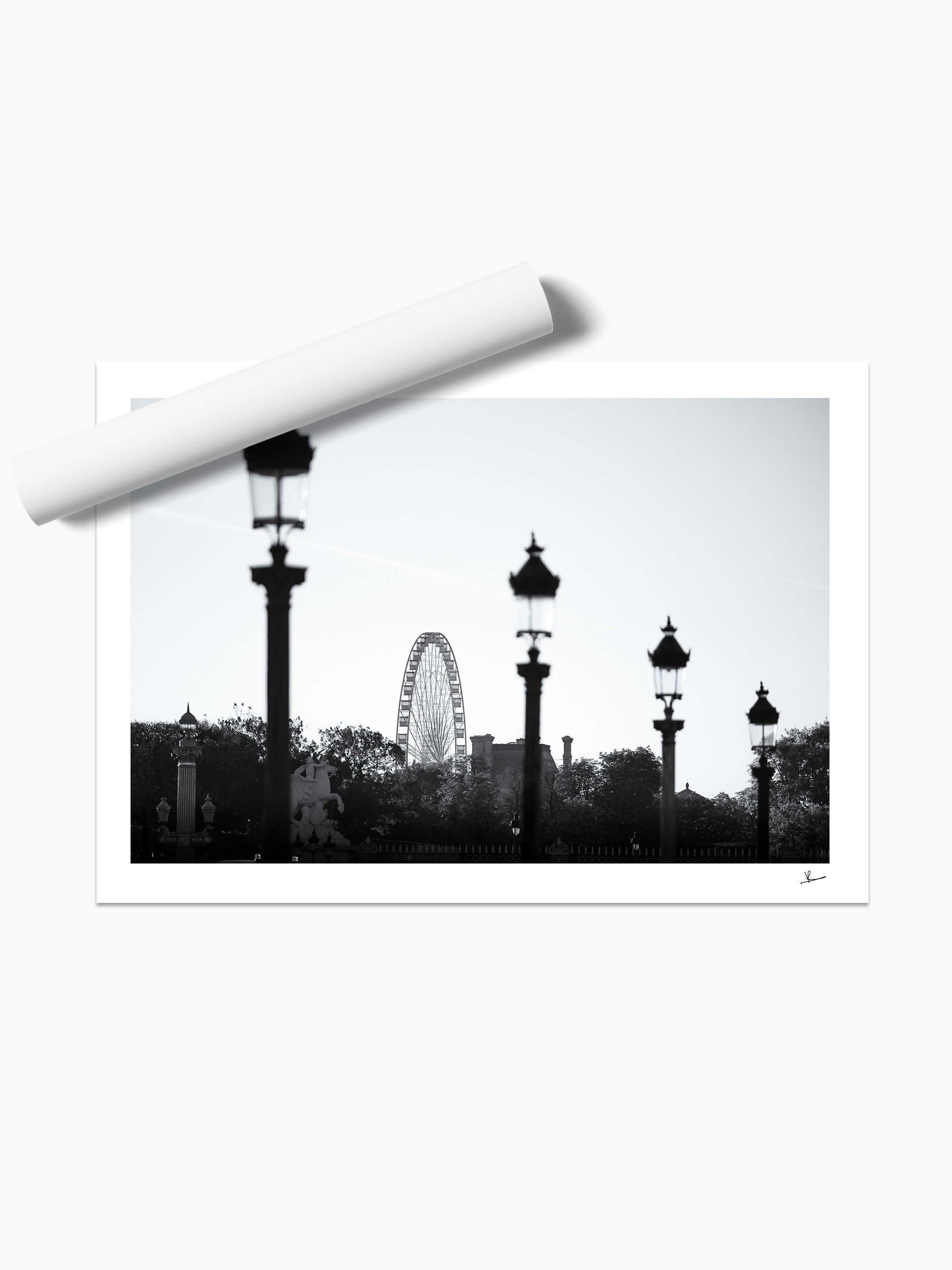 Unframed print