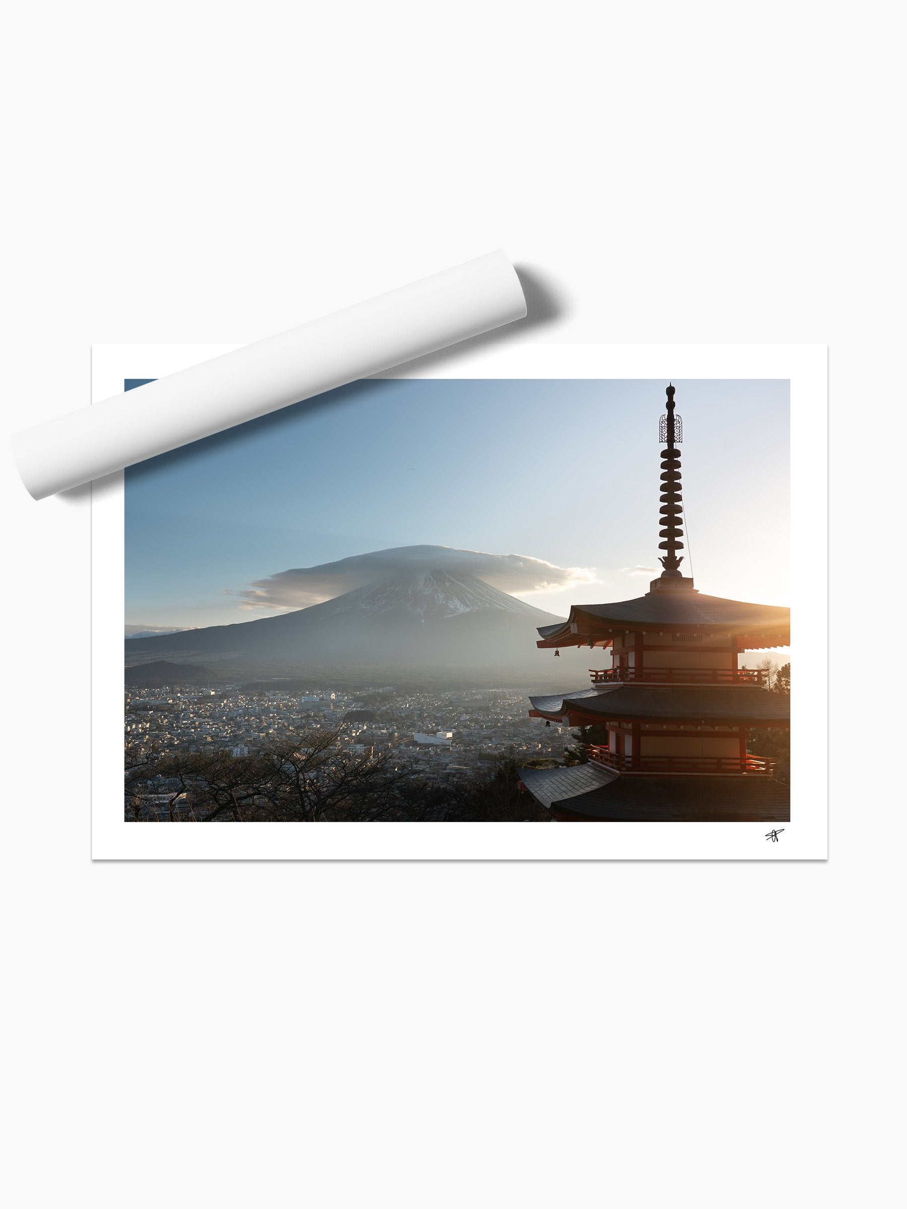 Unframed print