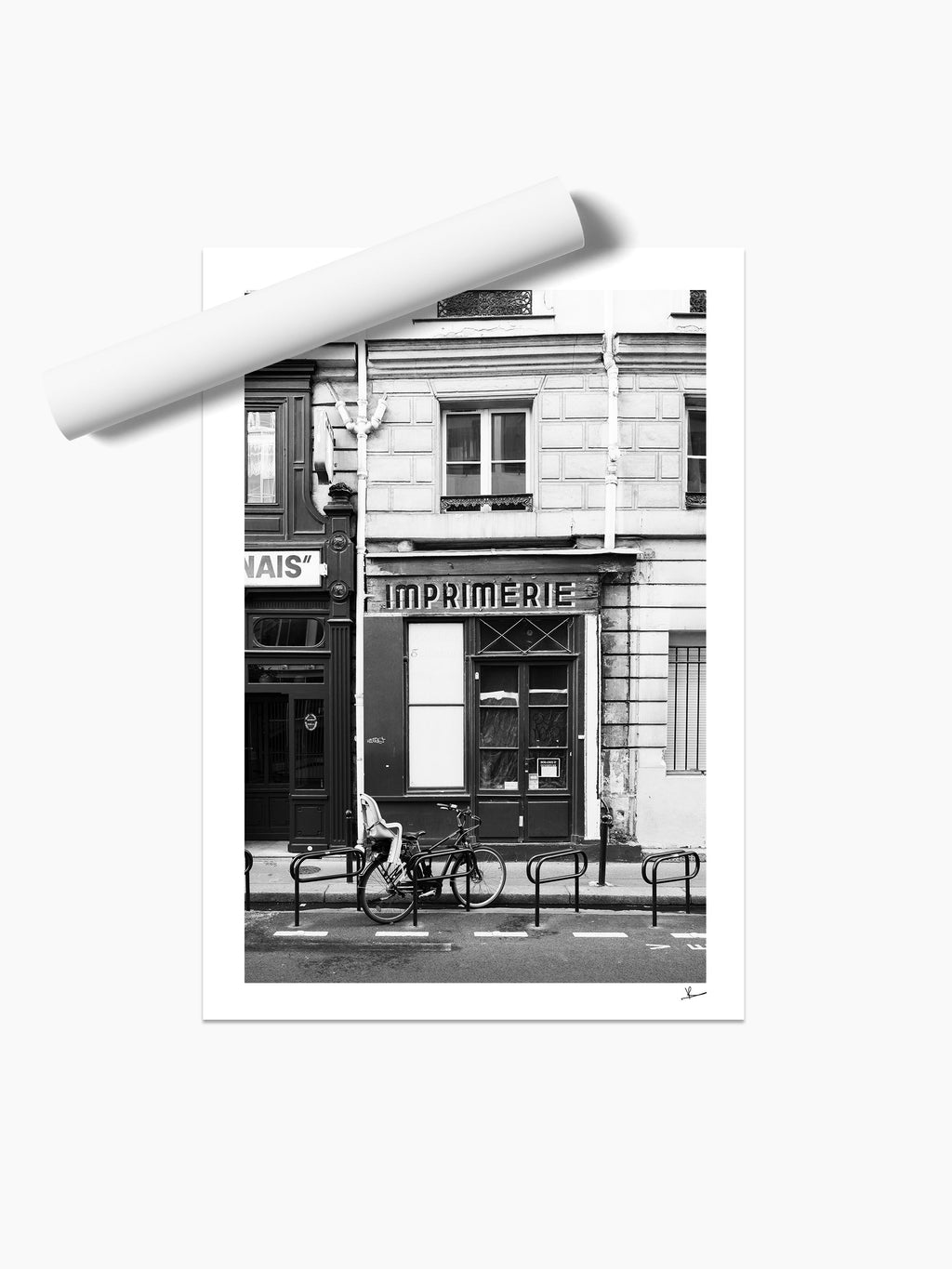 Unframed print