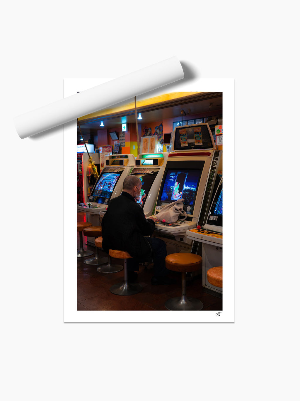 Unframed print