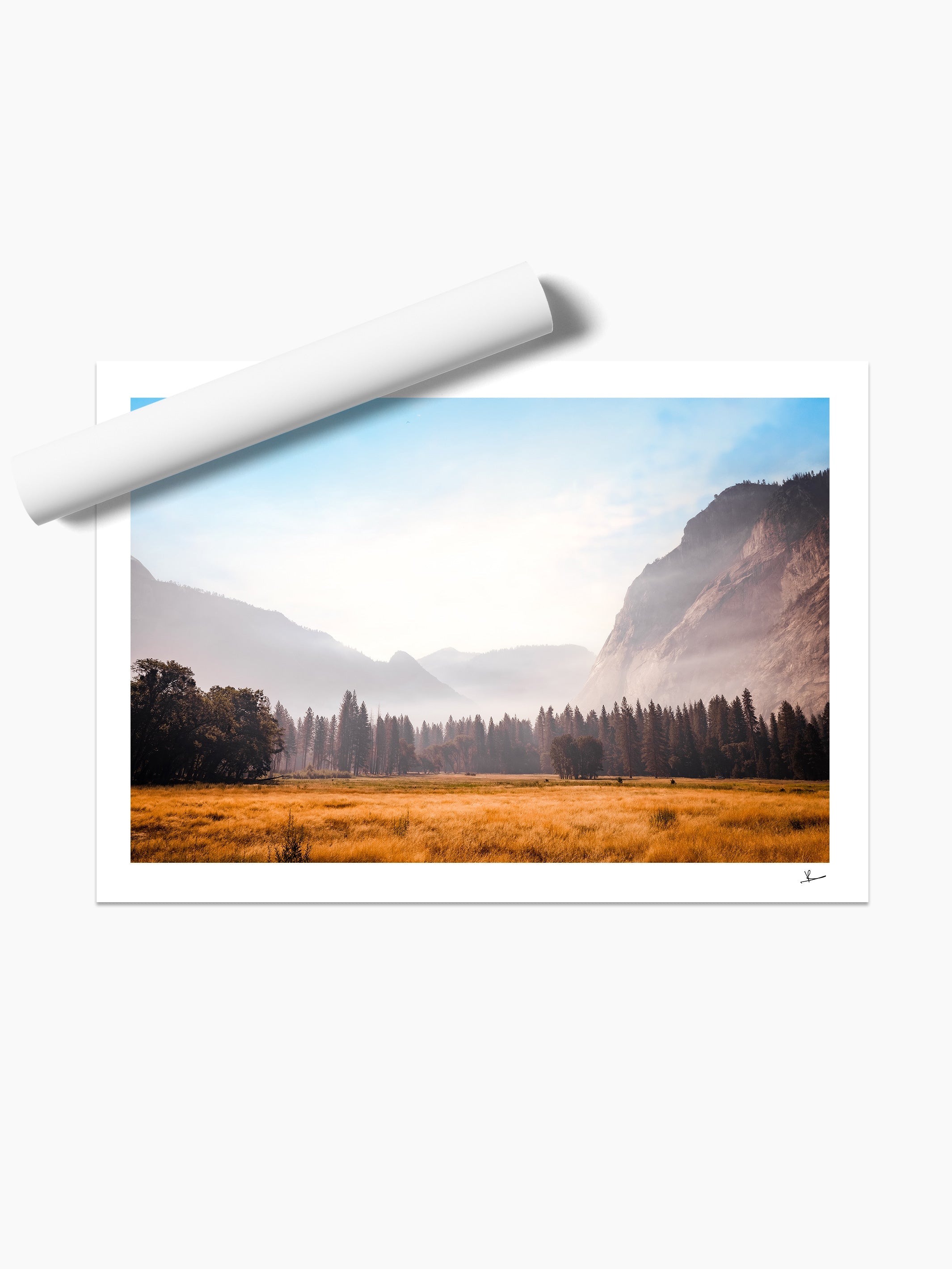 Unframed print
