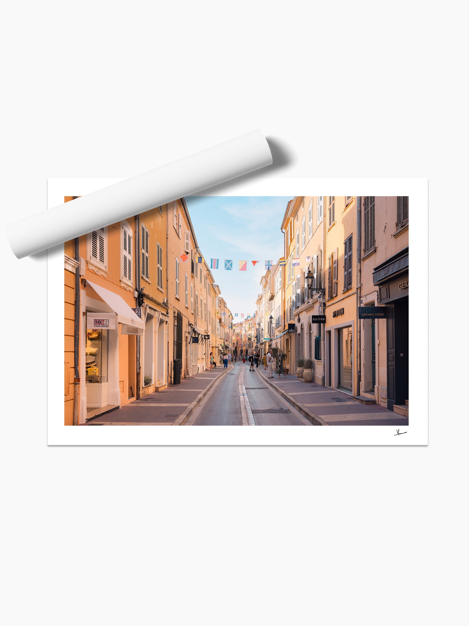 Unframed print