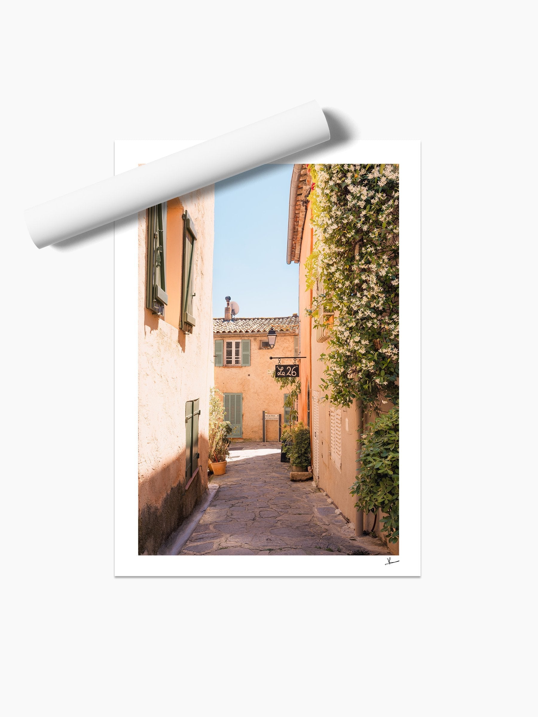 Unframed print