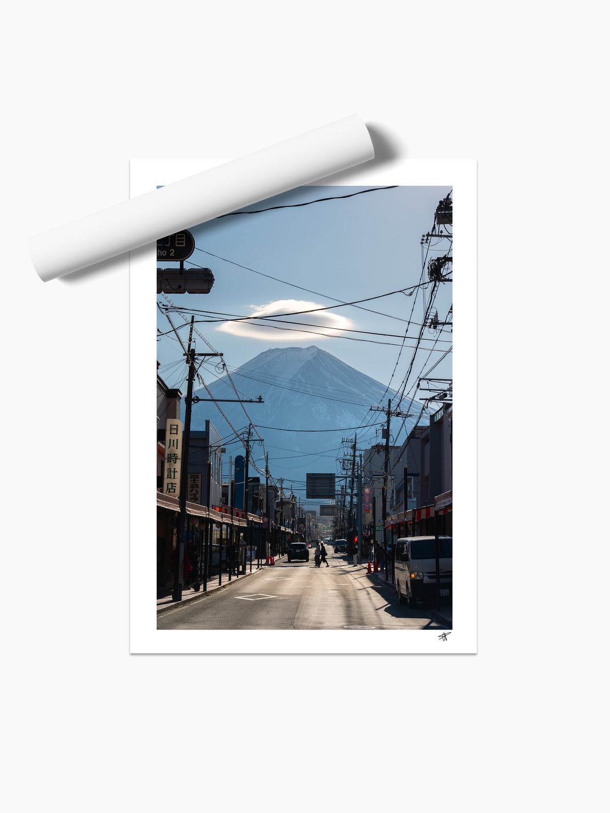 Unframed print