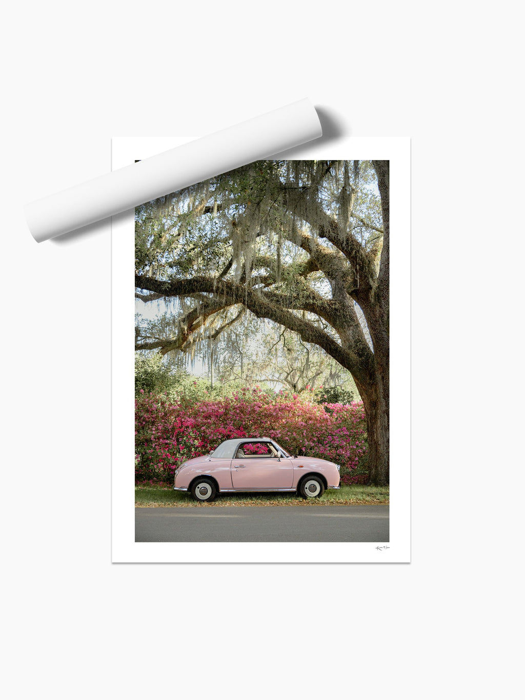 Unframed print