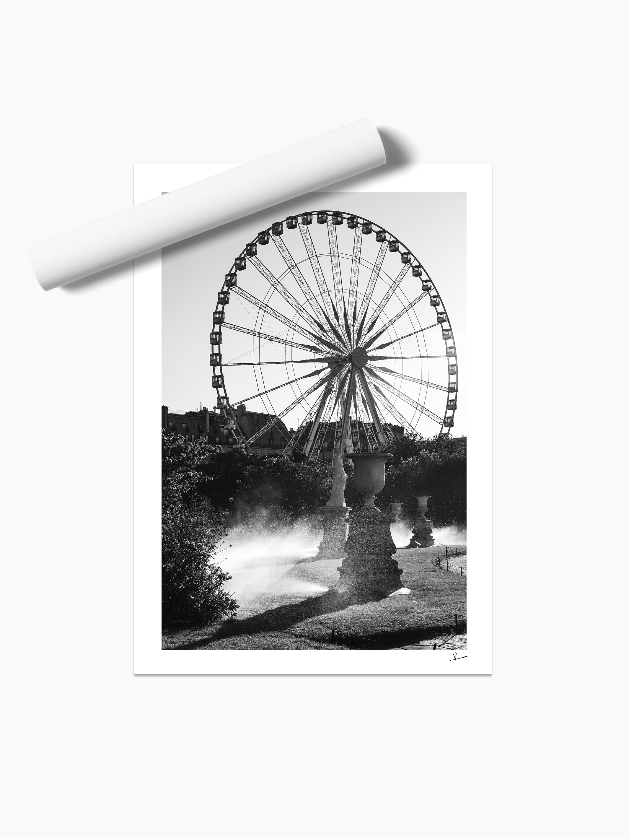 Unframed print