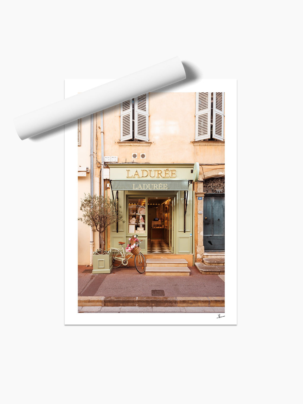 Unframed print