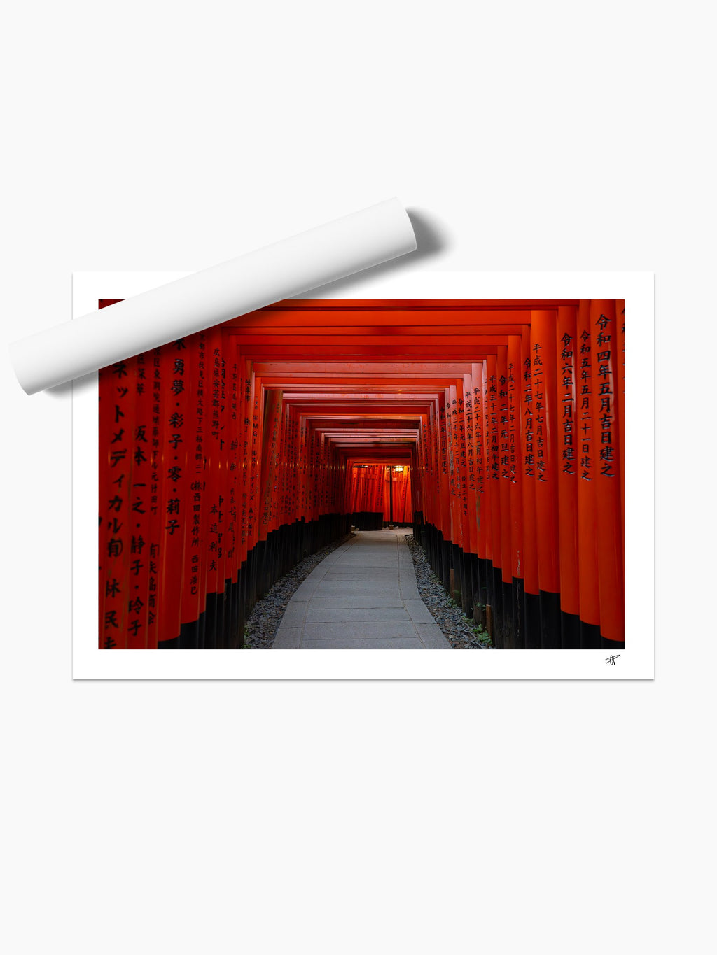 Unframed print