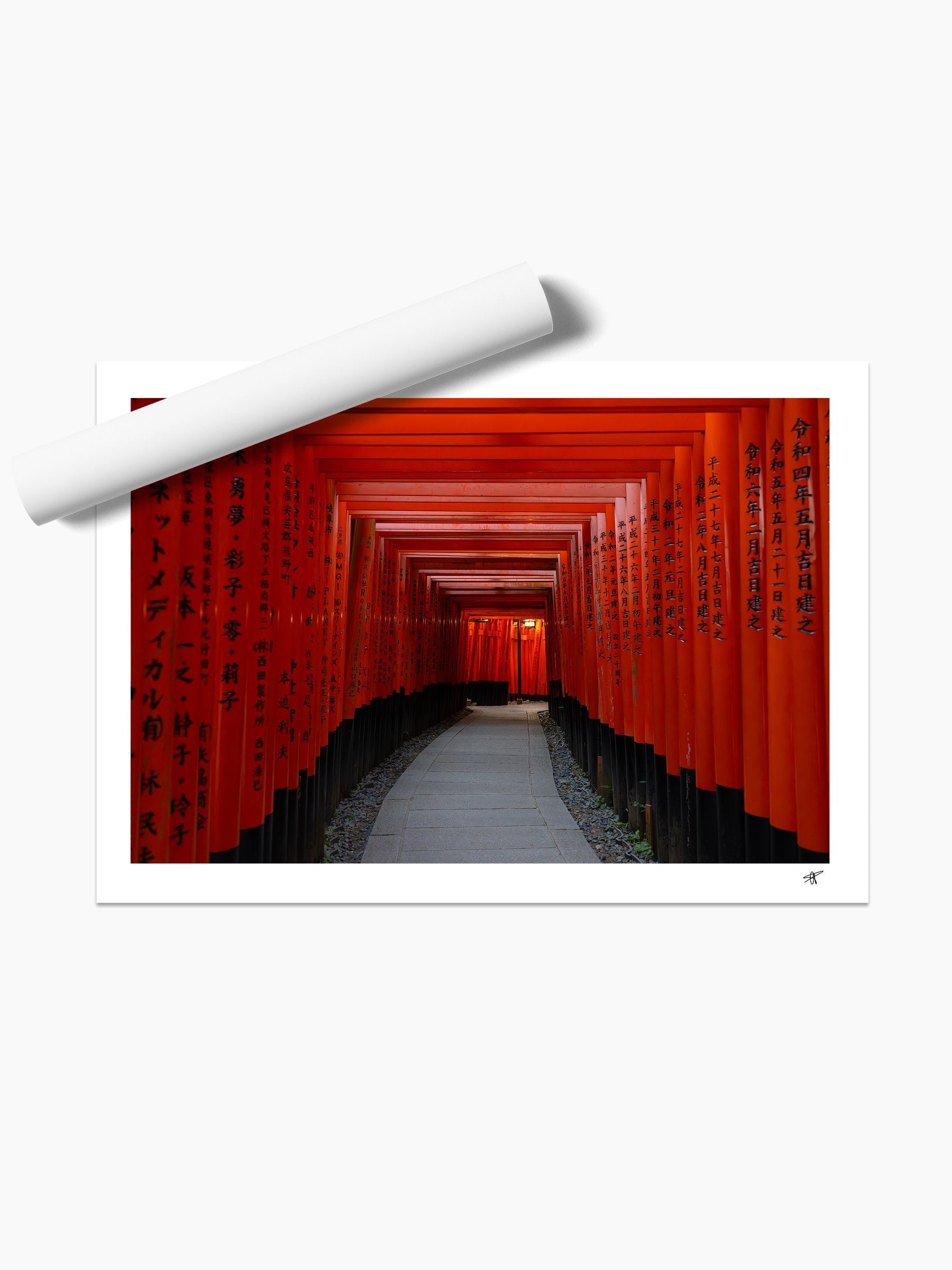 Unframed print
