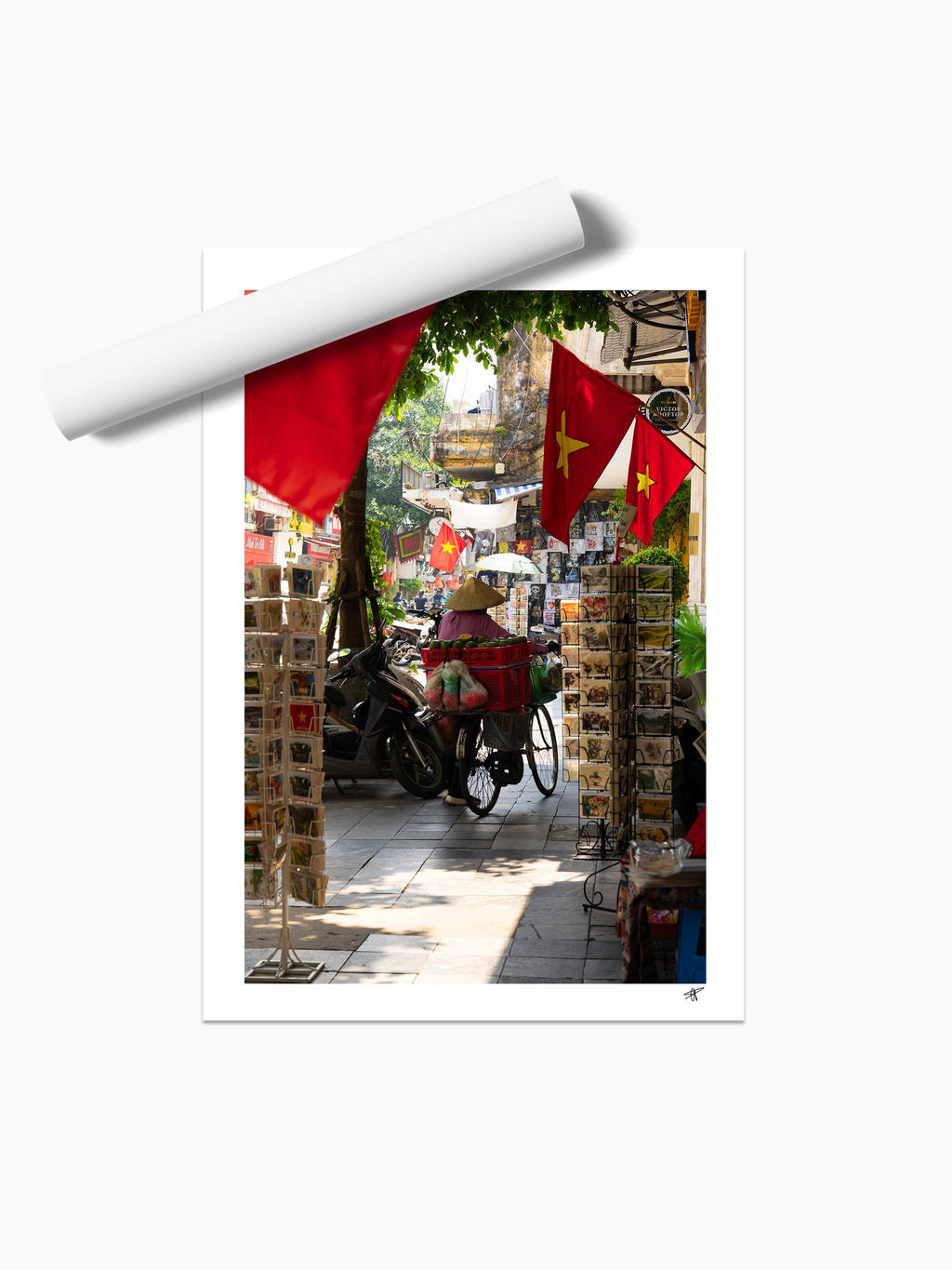 Unframed print