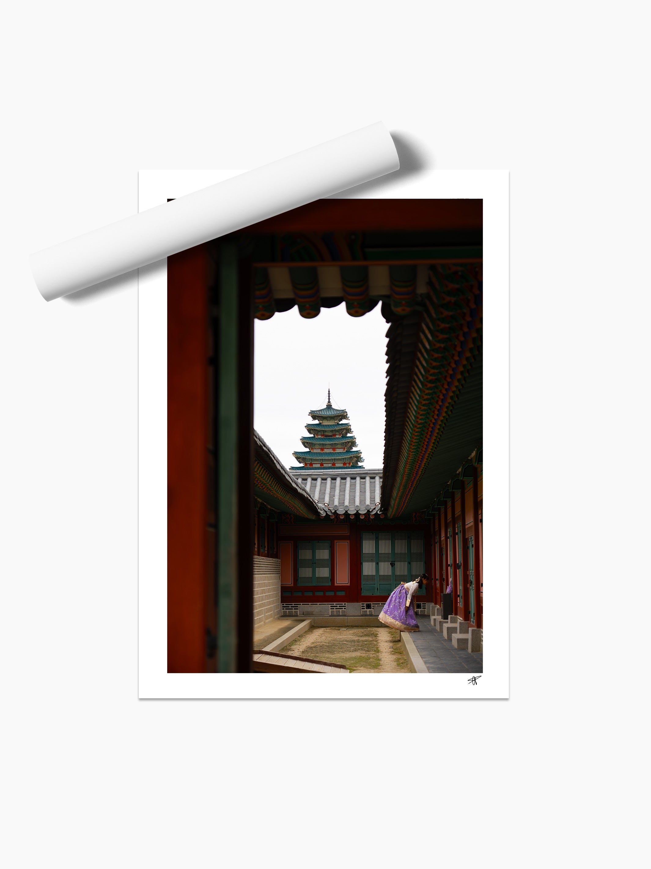 Unframed print