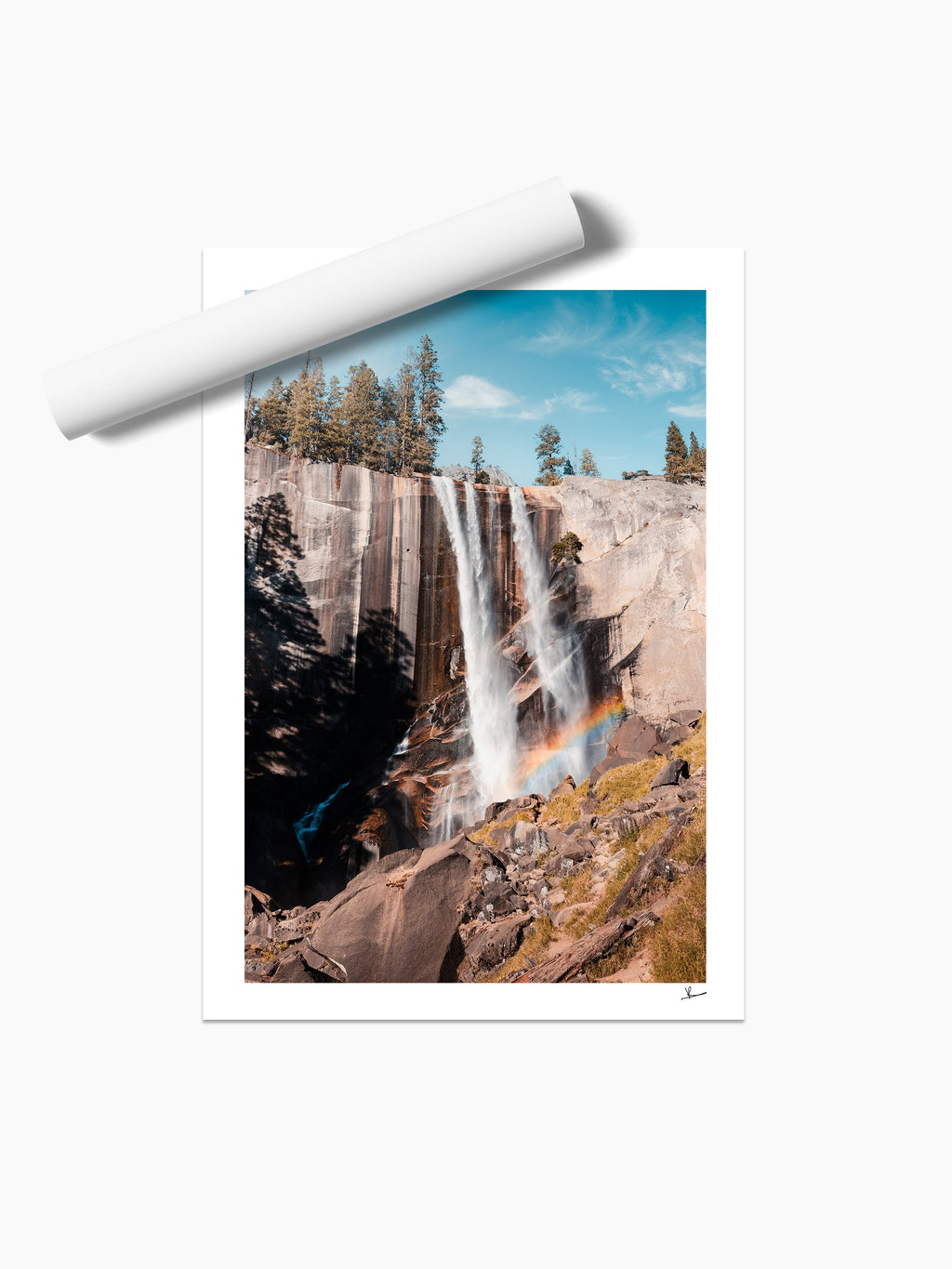Unframed print