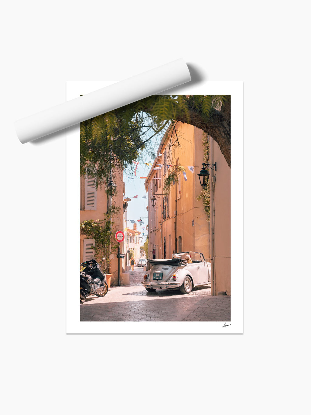 Unframed print