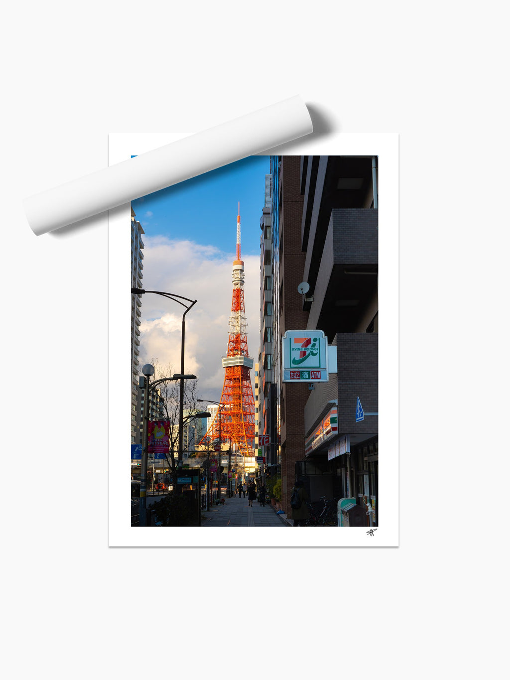 Unframed print
