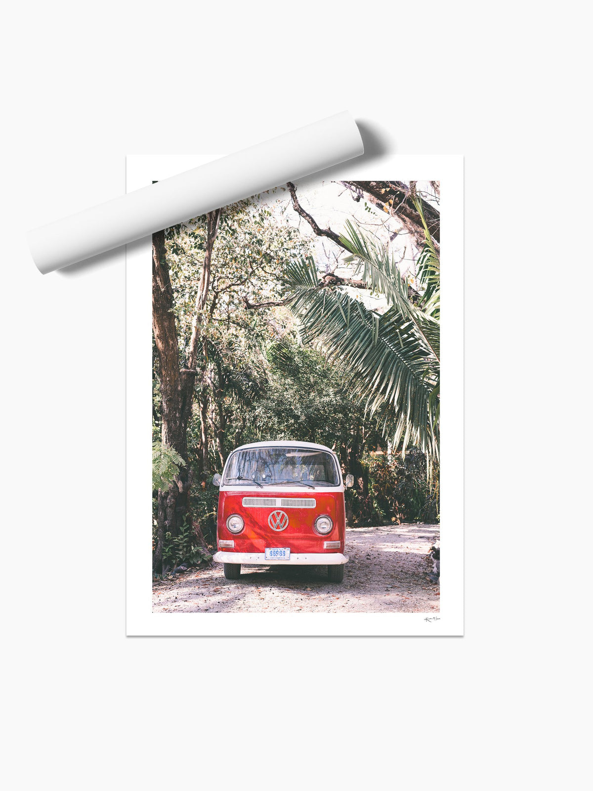 Unframed print