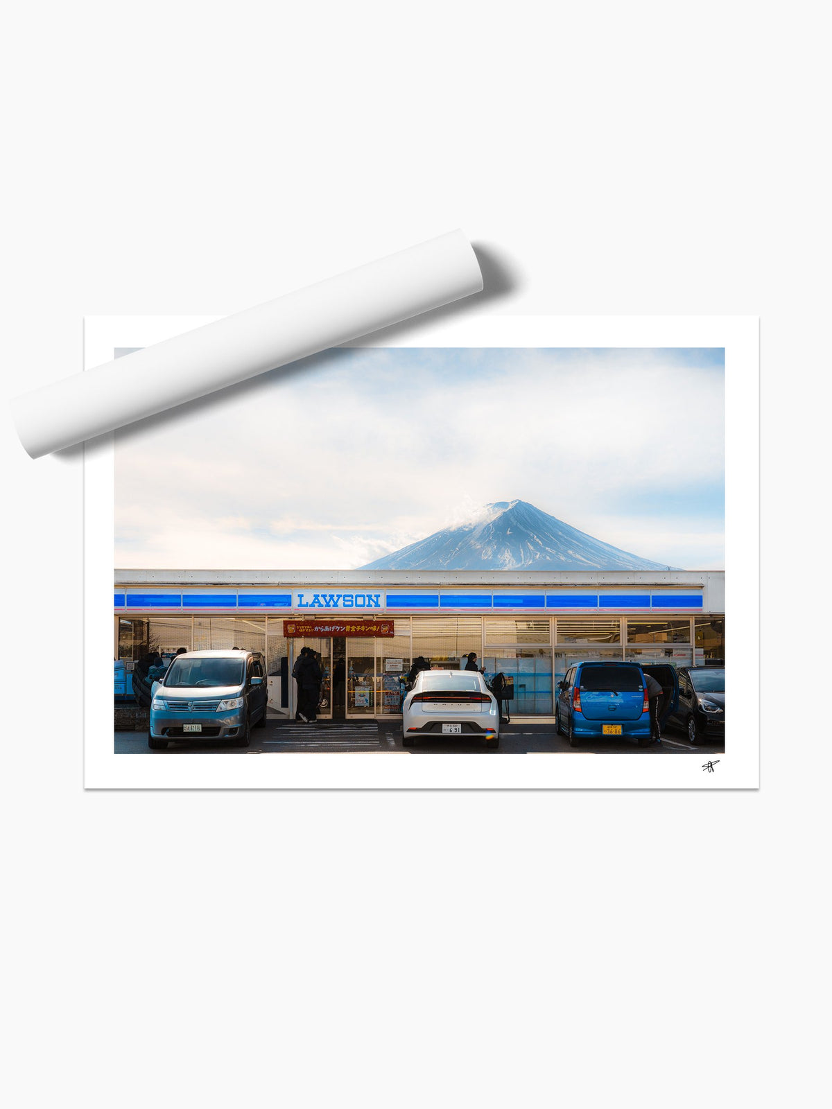 Unframed print