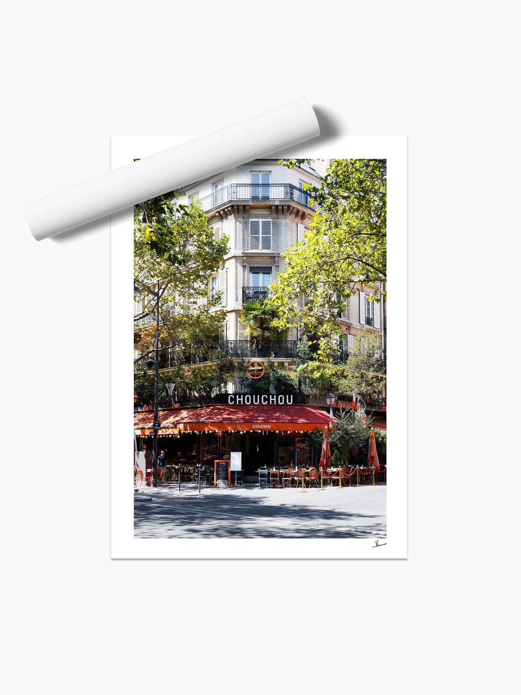 Unframed print