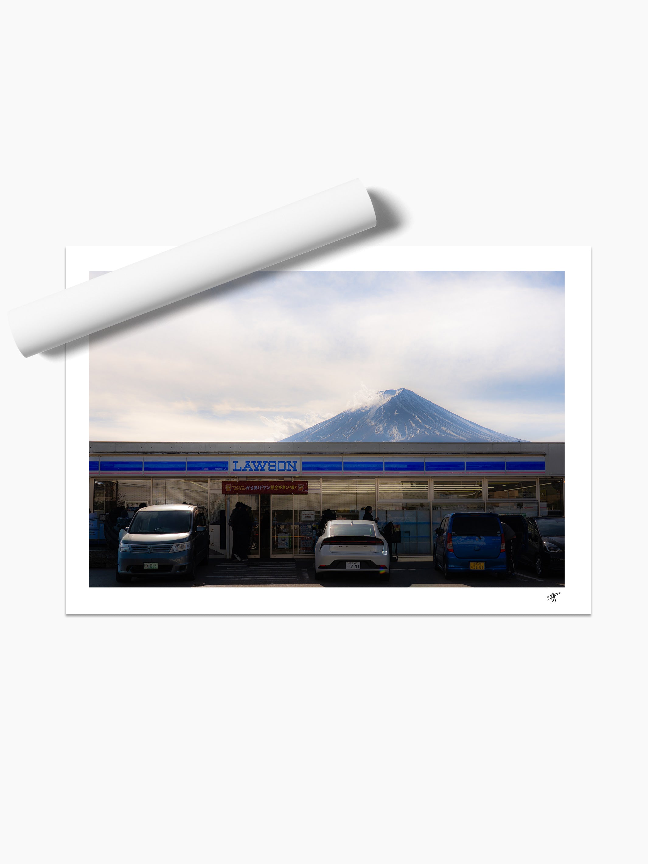 Unframed print