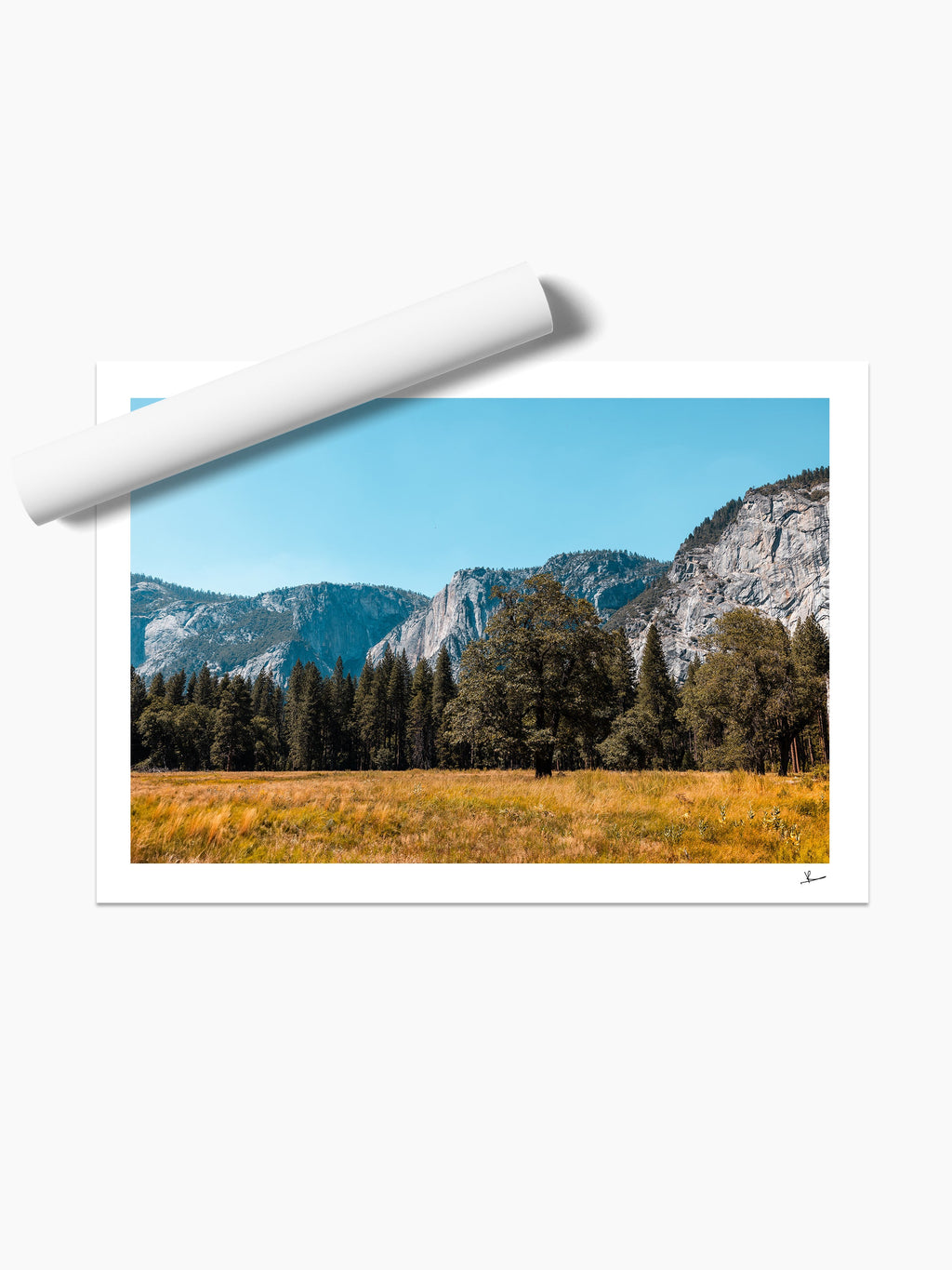 Unframed print