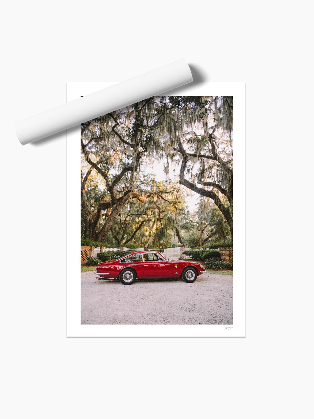 Unframed print