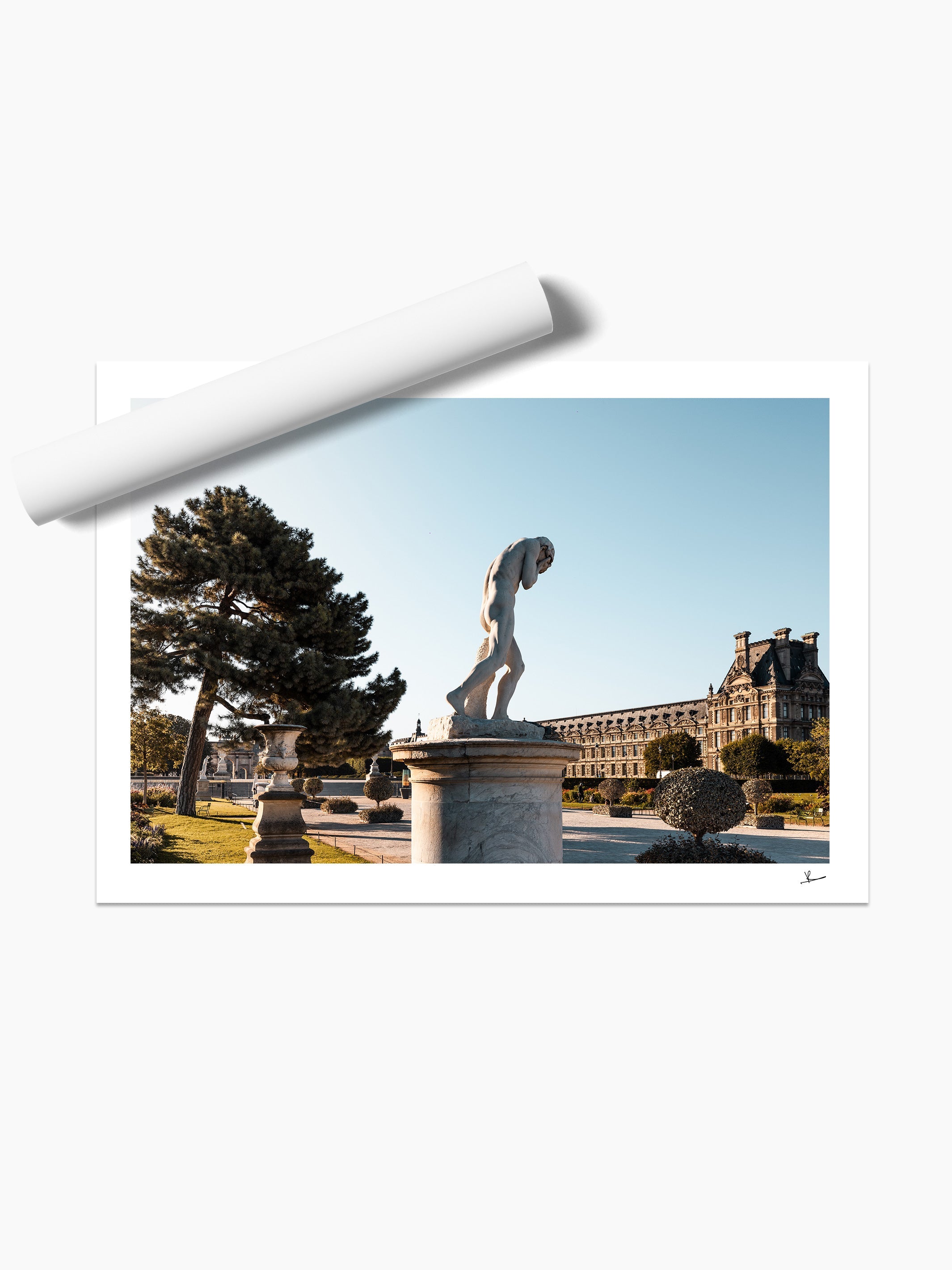 Unframed print