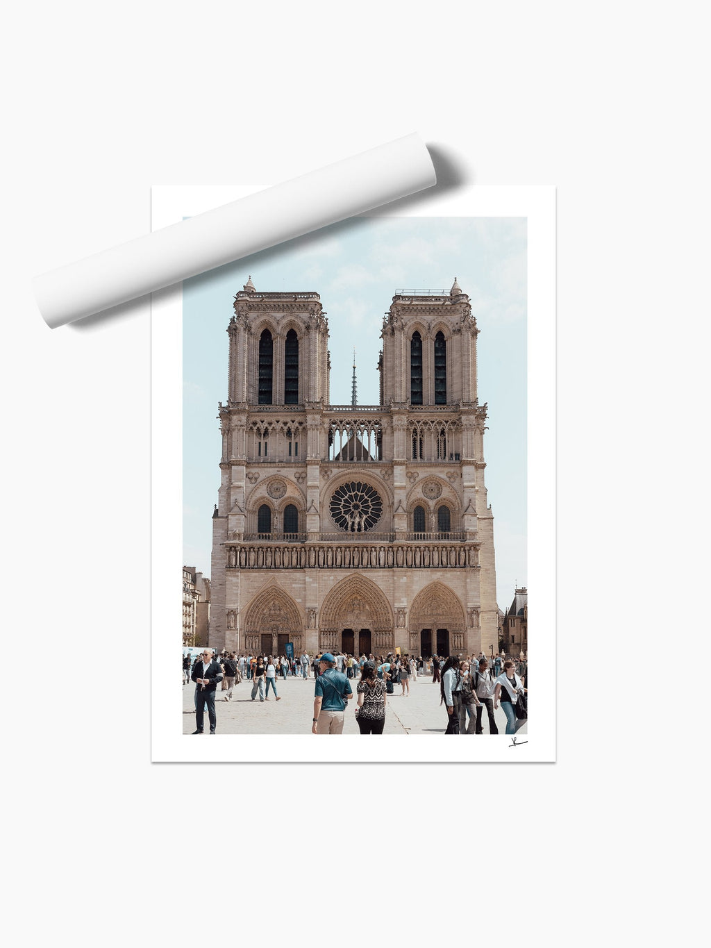 Unframed print