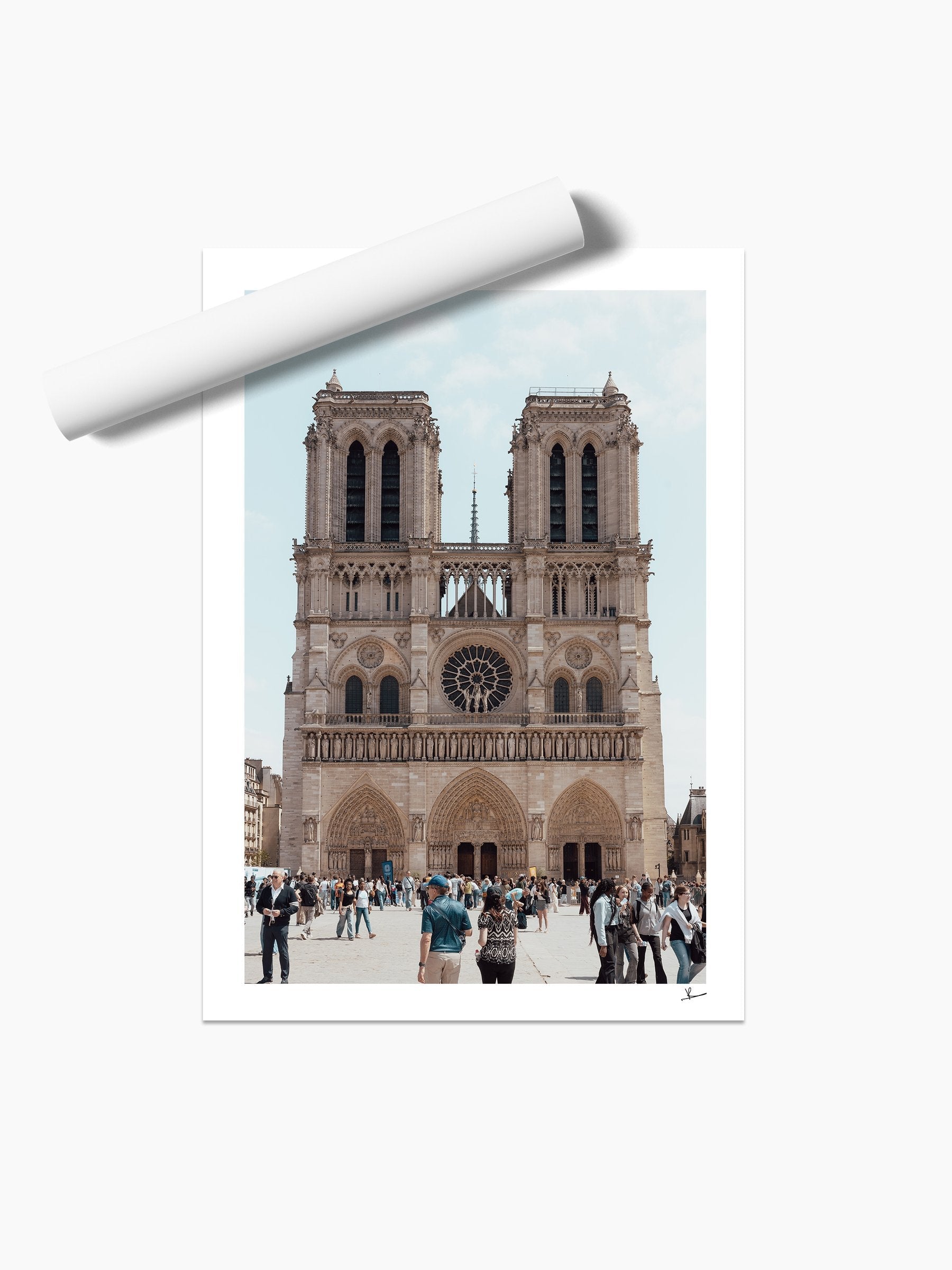 Unframed print