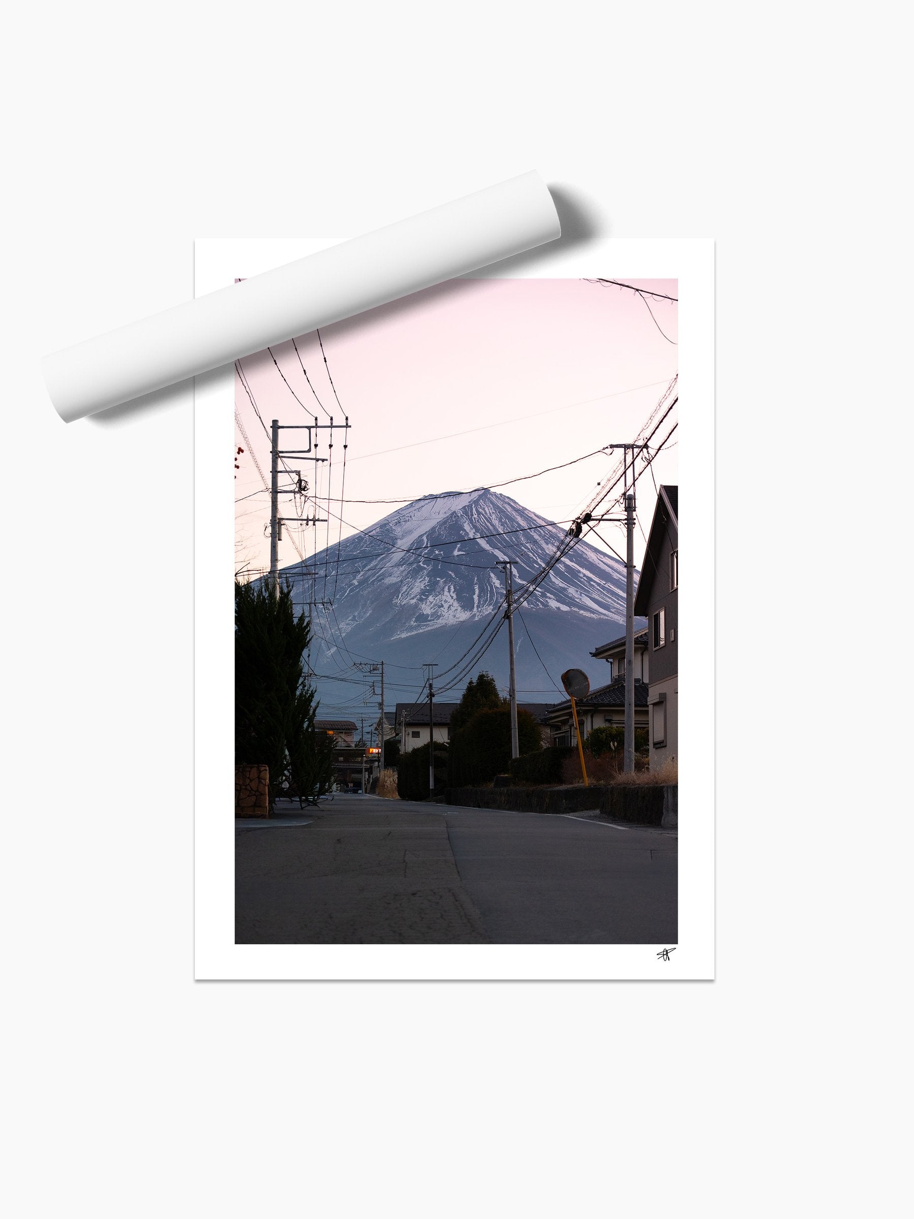 Unframed print