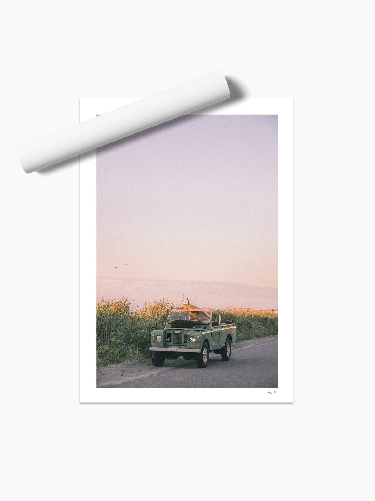 Unframed print