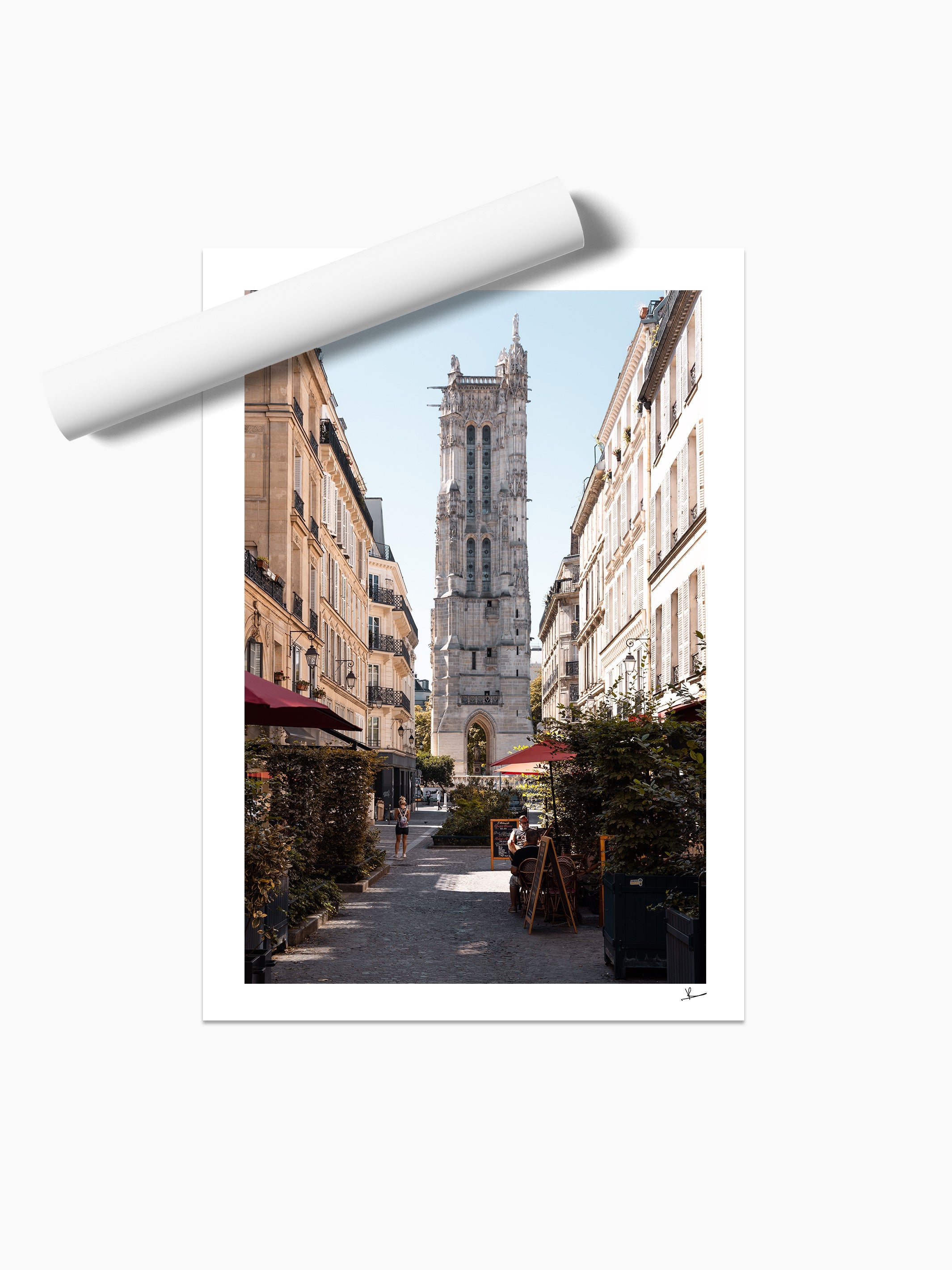 Unframed print