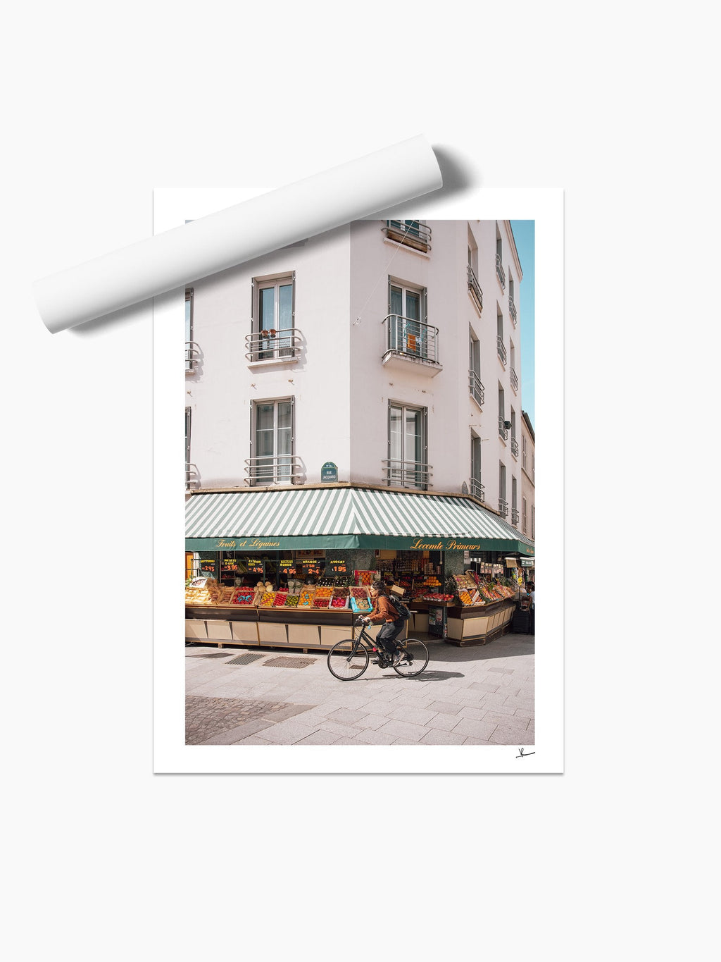 Unframed print