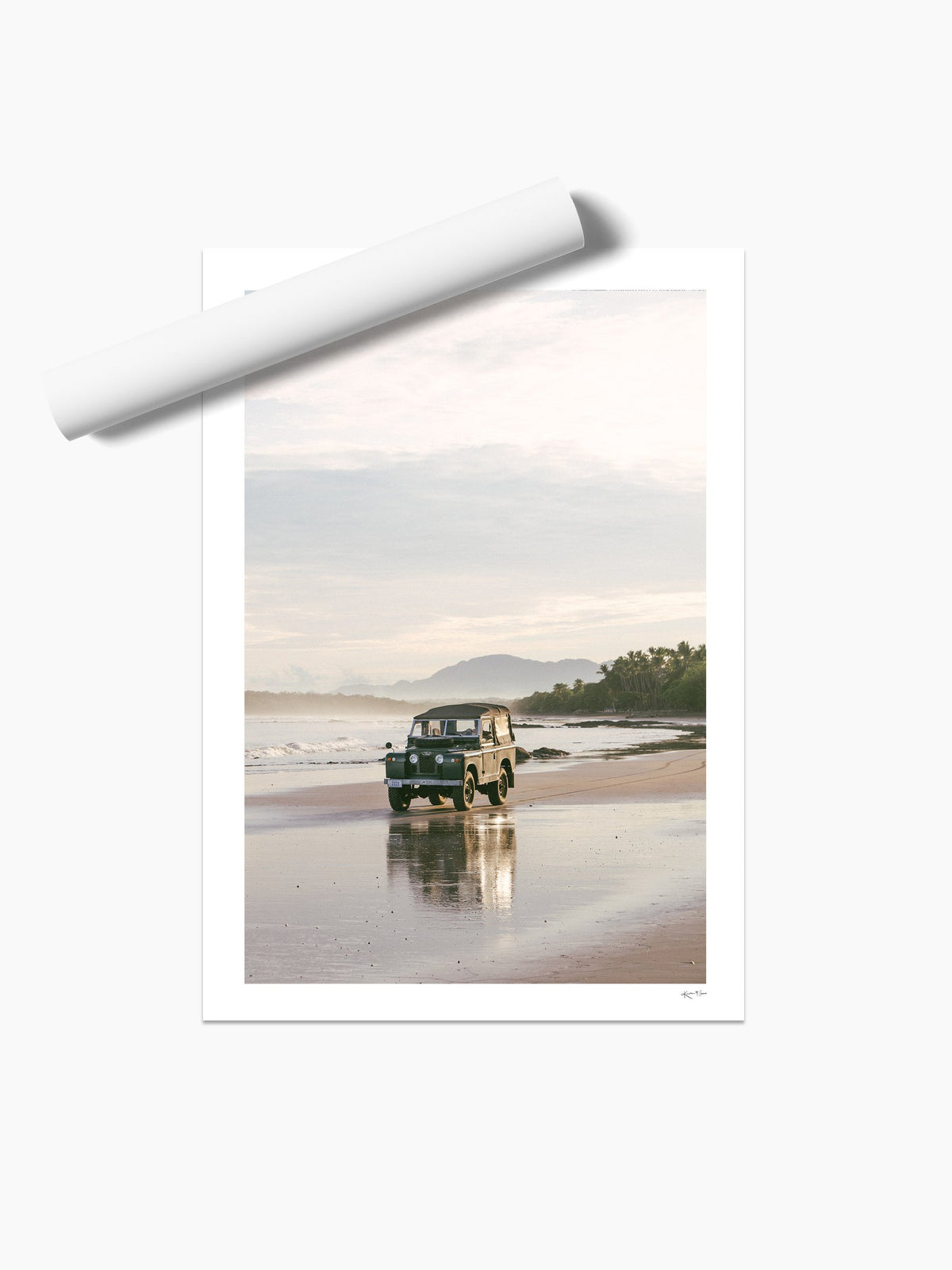 Unframed print