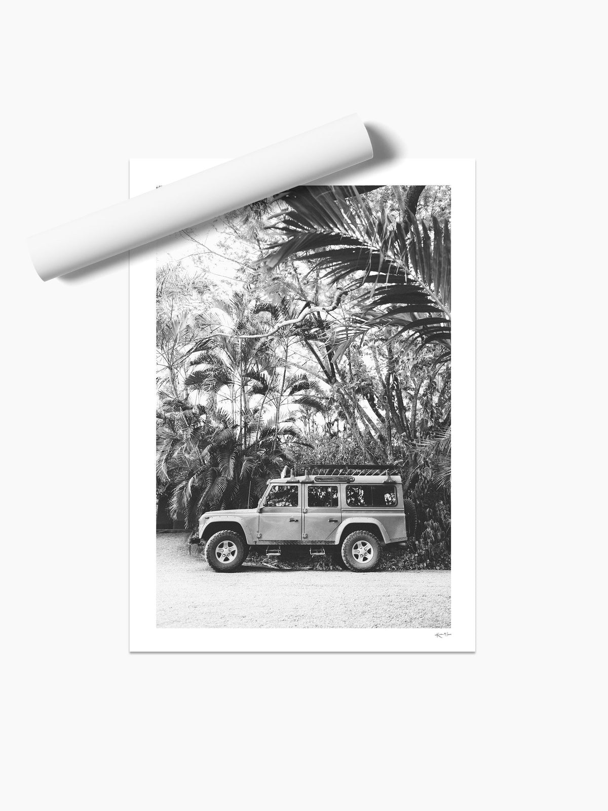 Unframed print