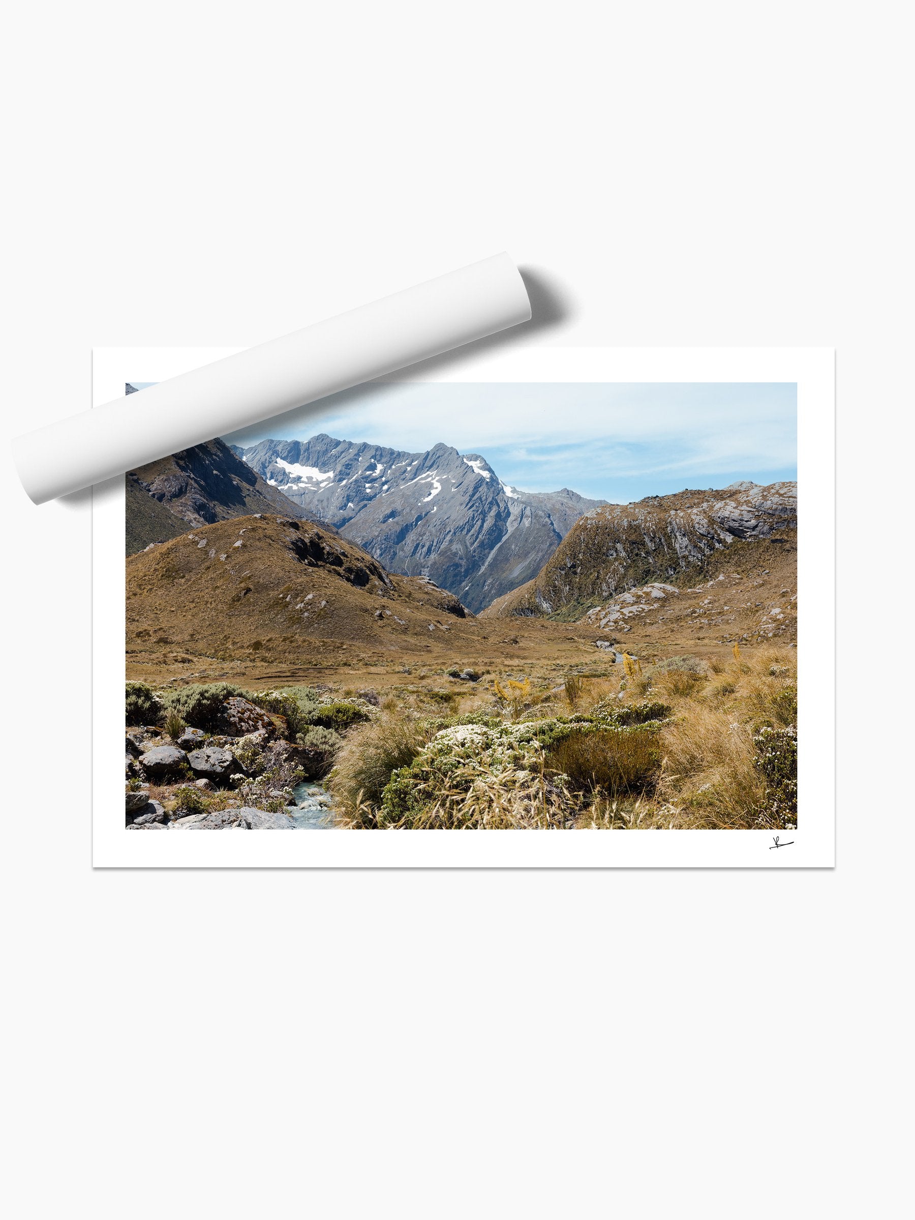 Unframed print