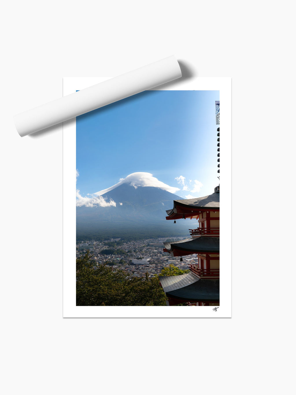 Unframed print
