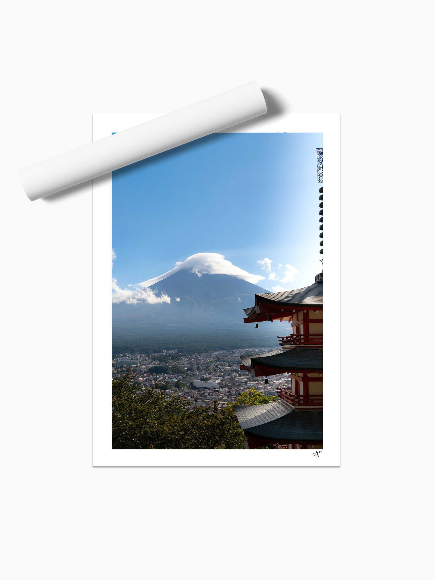 Unframed print