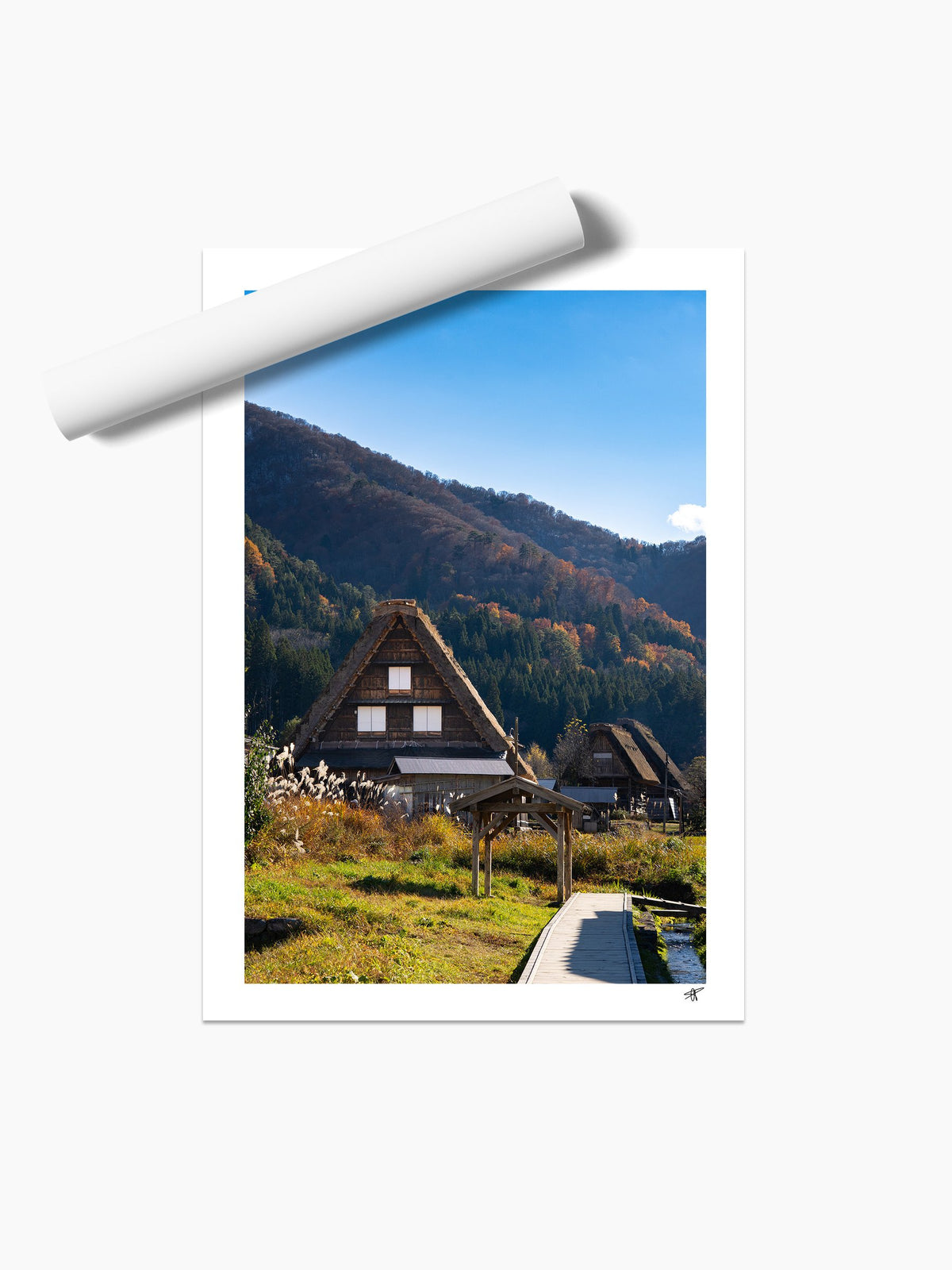 Unframed print