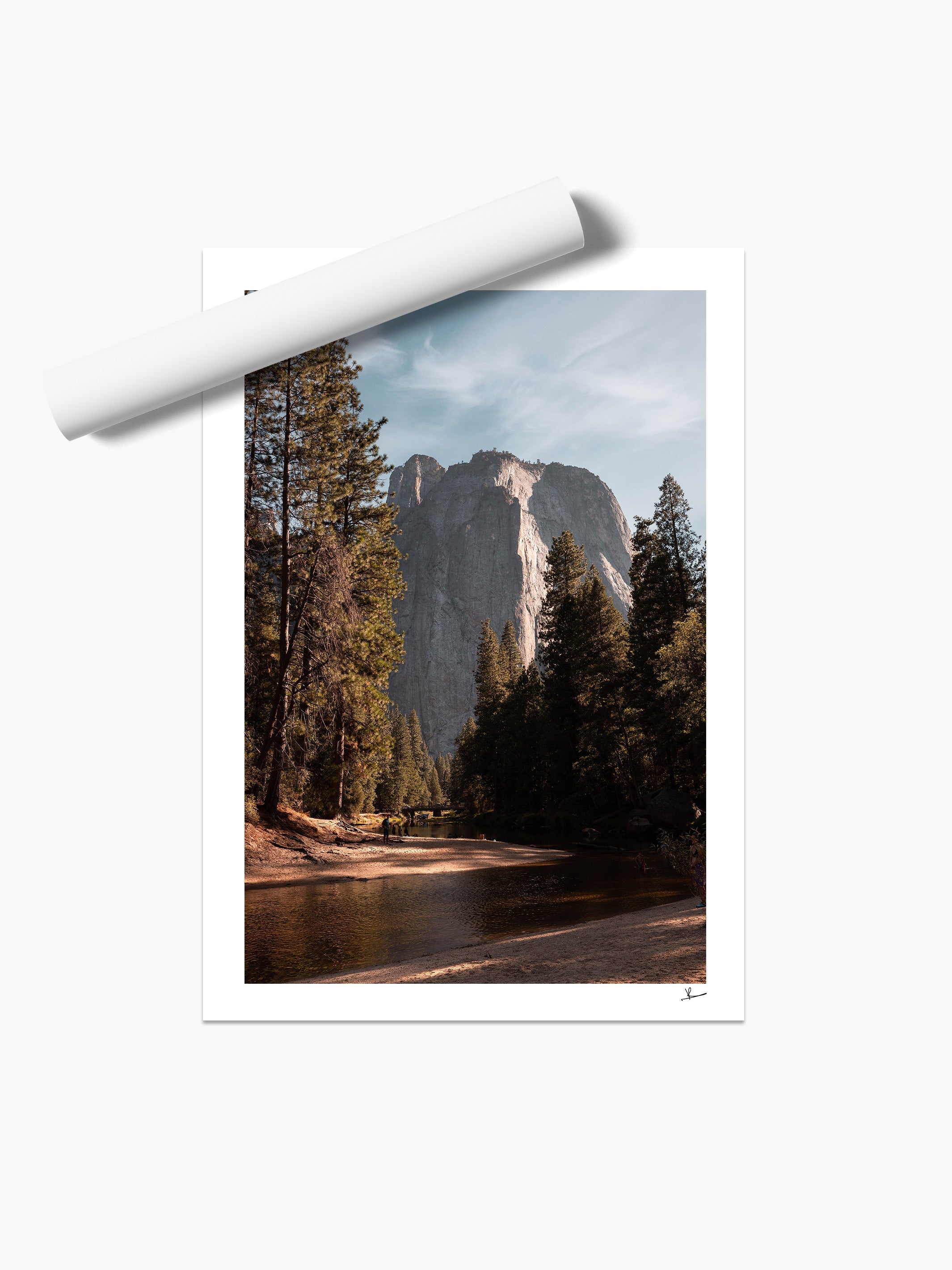 Unframed print