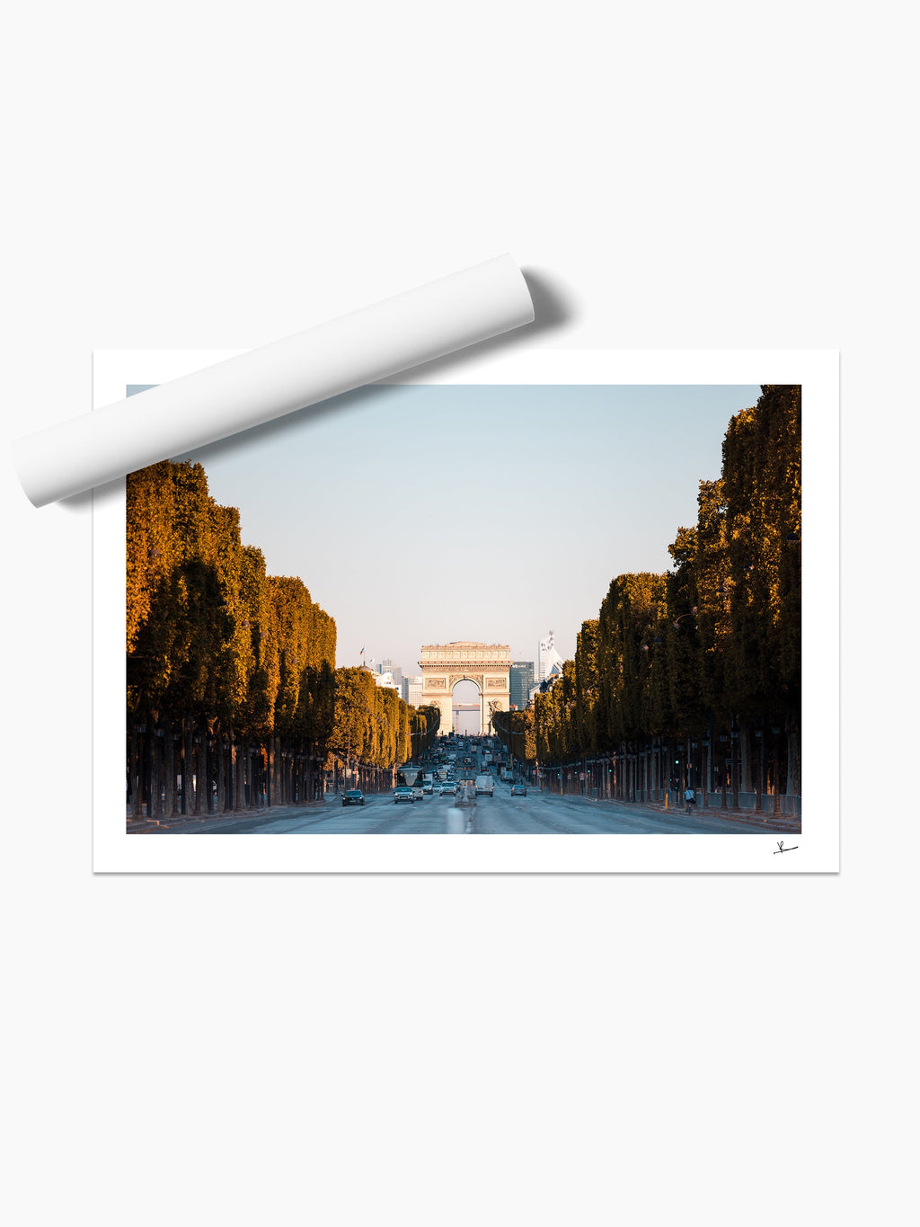 Unframed print