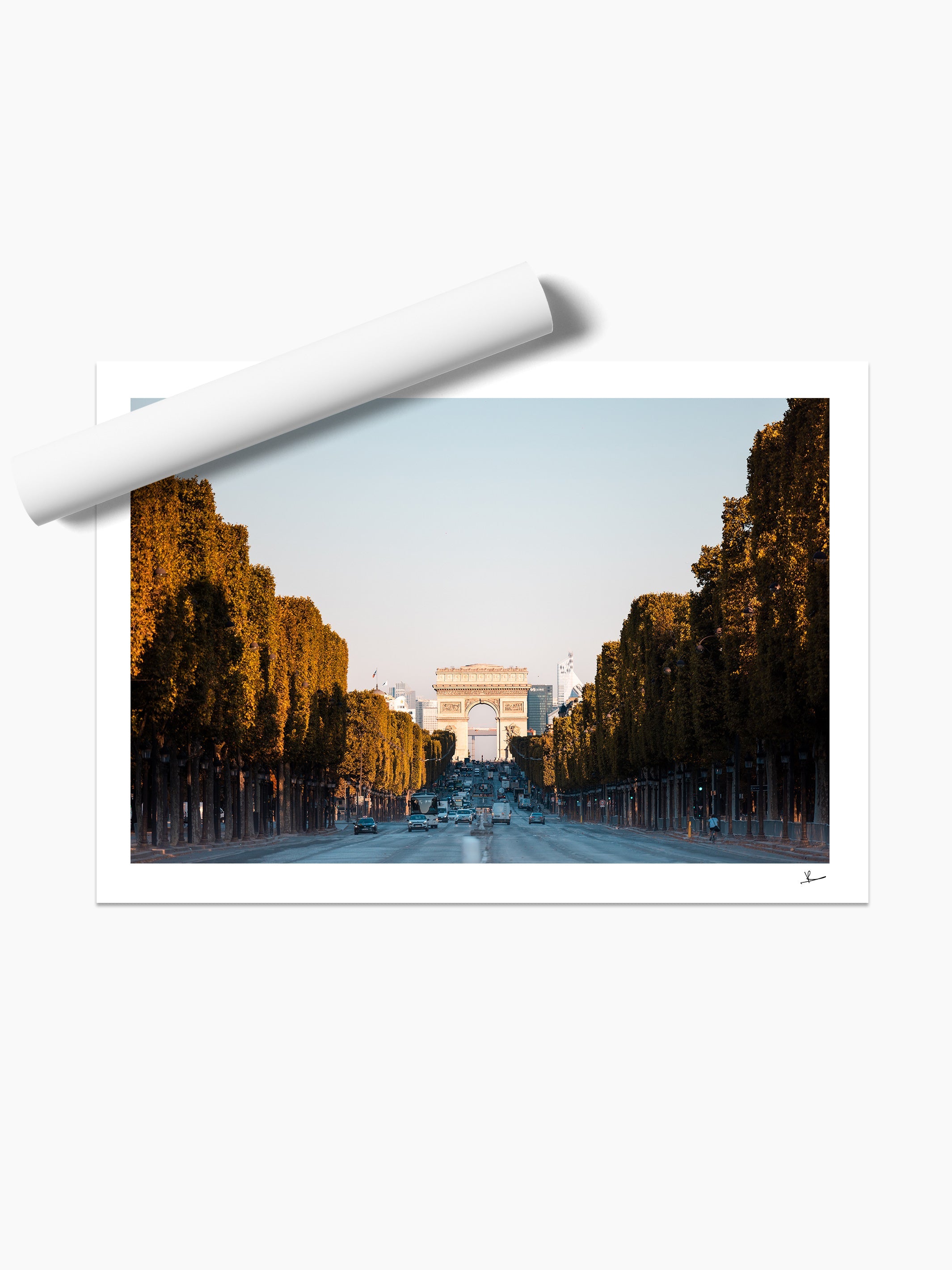 Unframed print