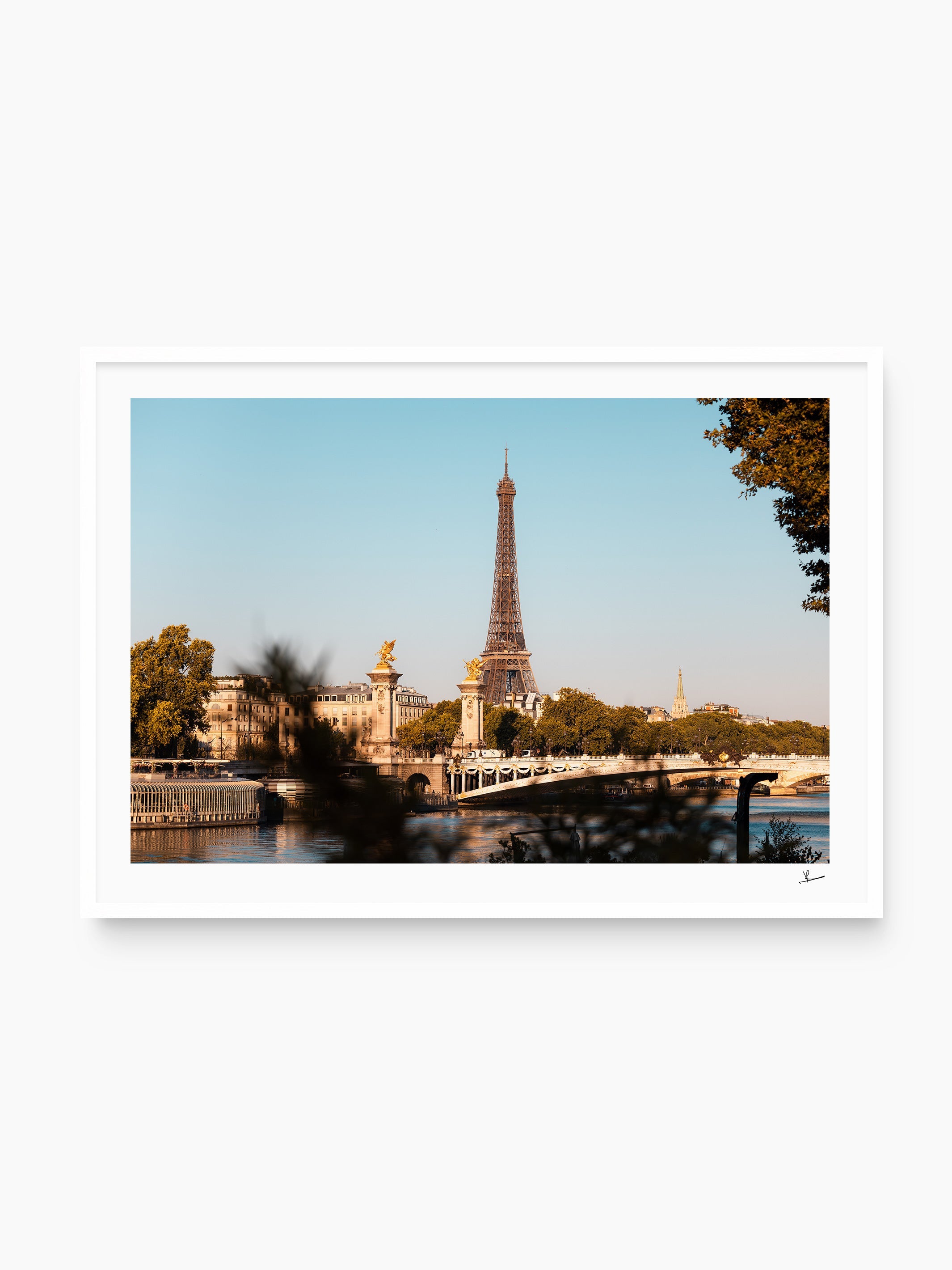 White Frame