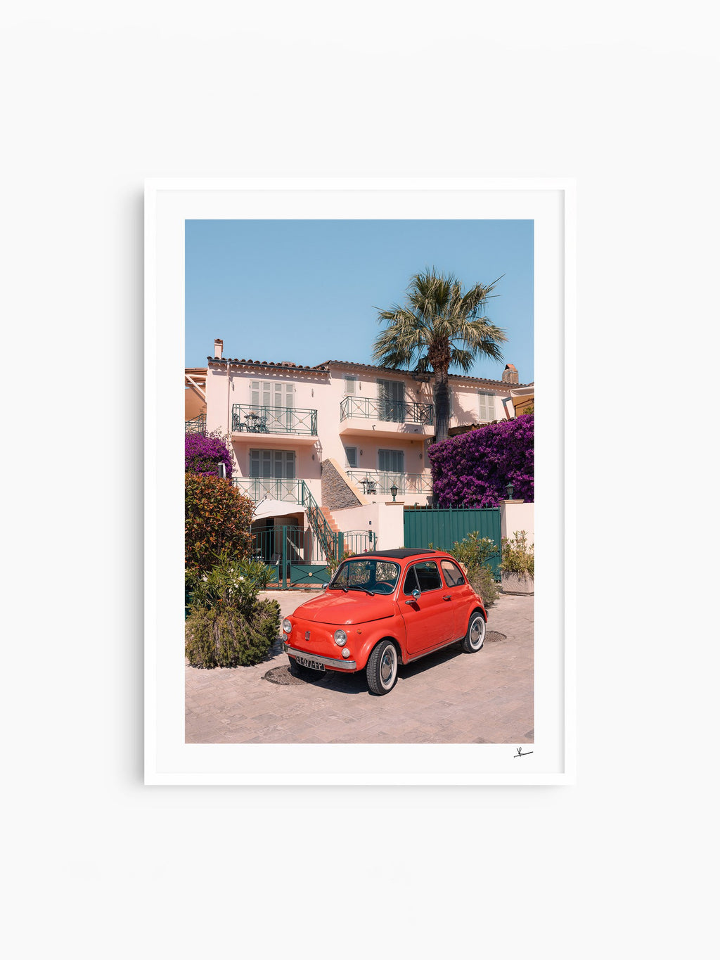 White Frame