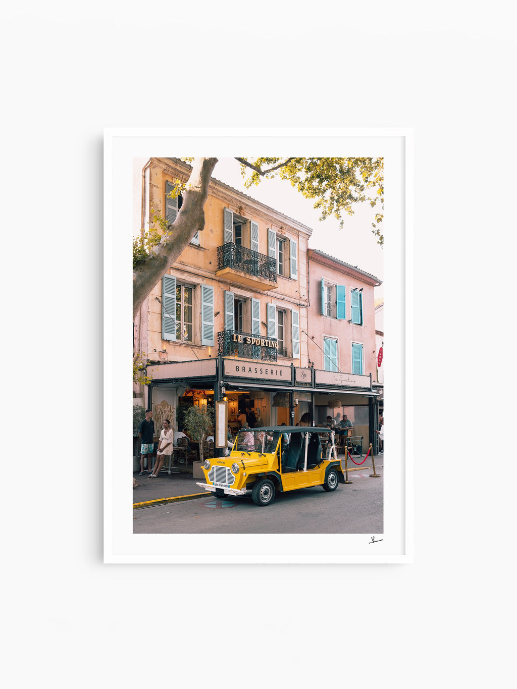 White Frame