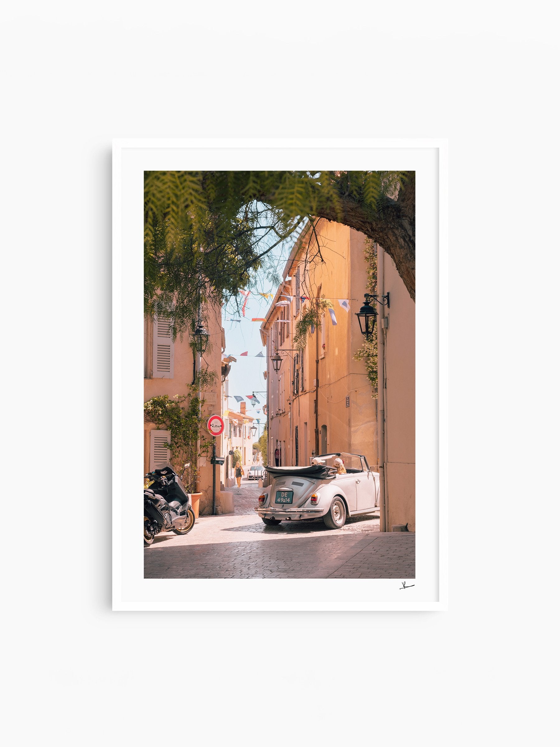 White Frame