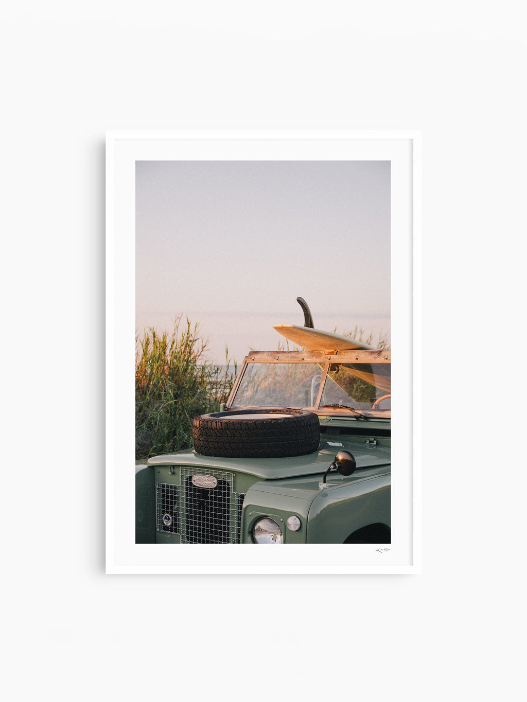 White Frame